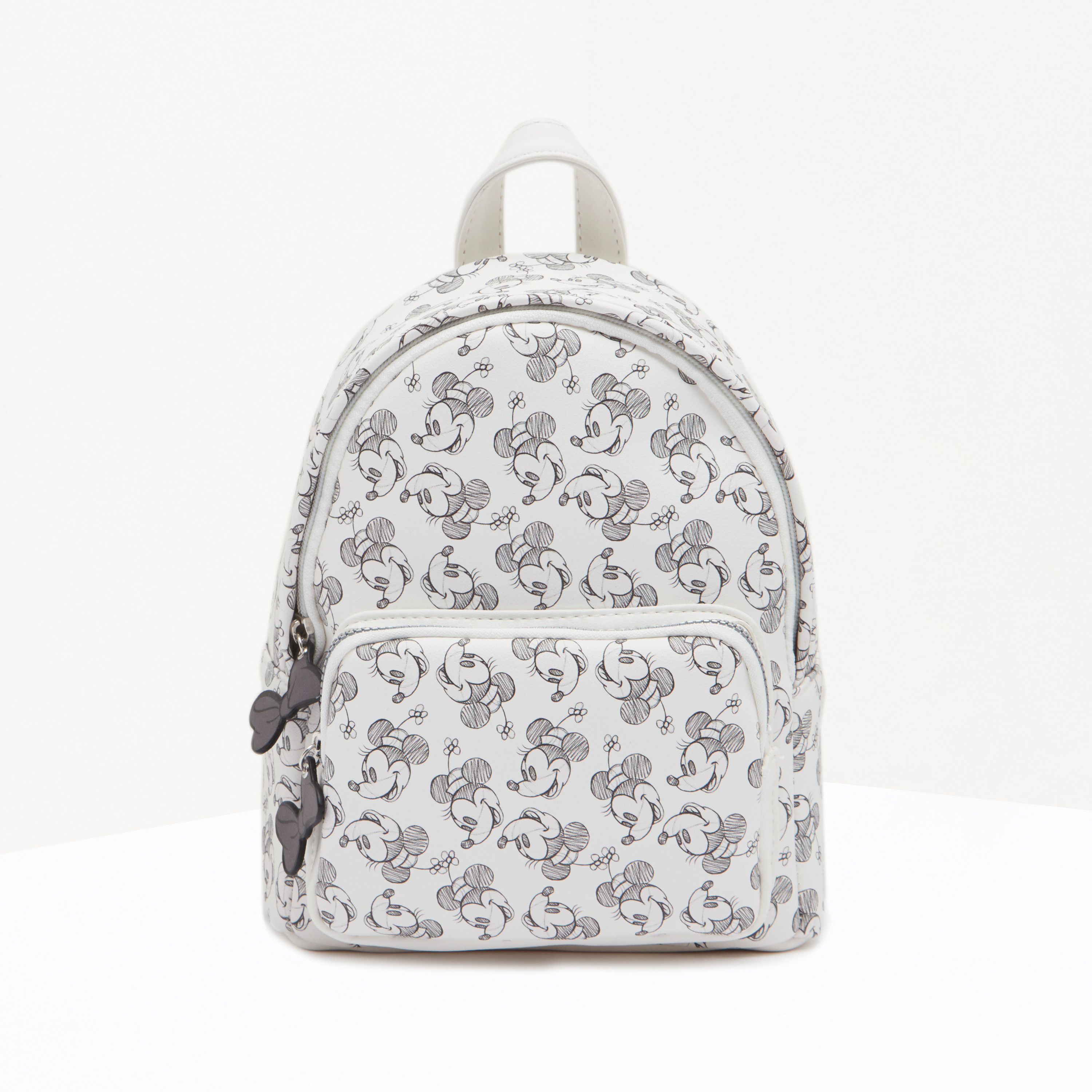 Mickey Mouse Printed Backpack with Zip Around Closure-school-bagsandbackpacks-backpacks-image-1