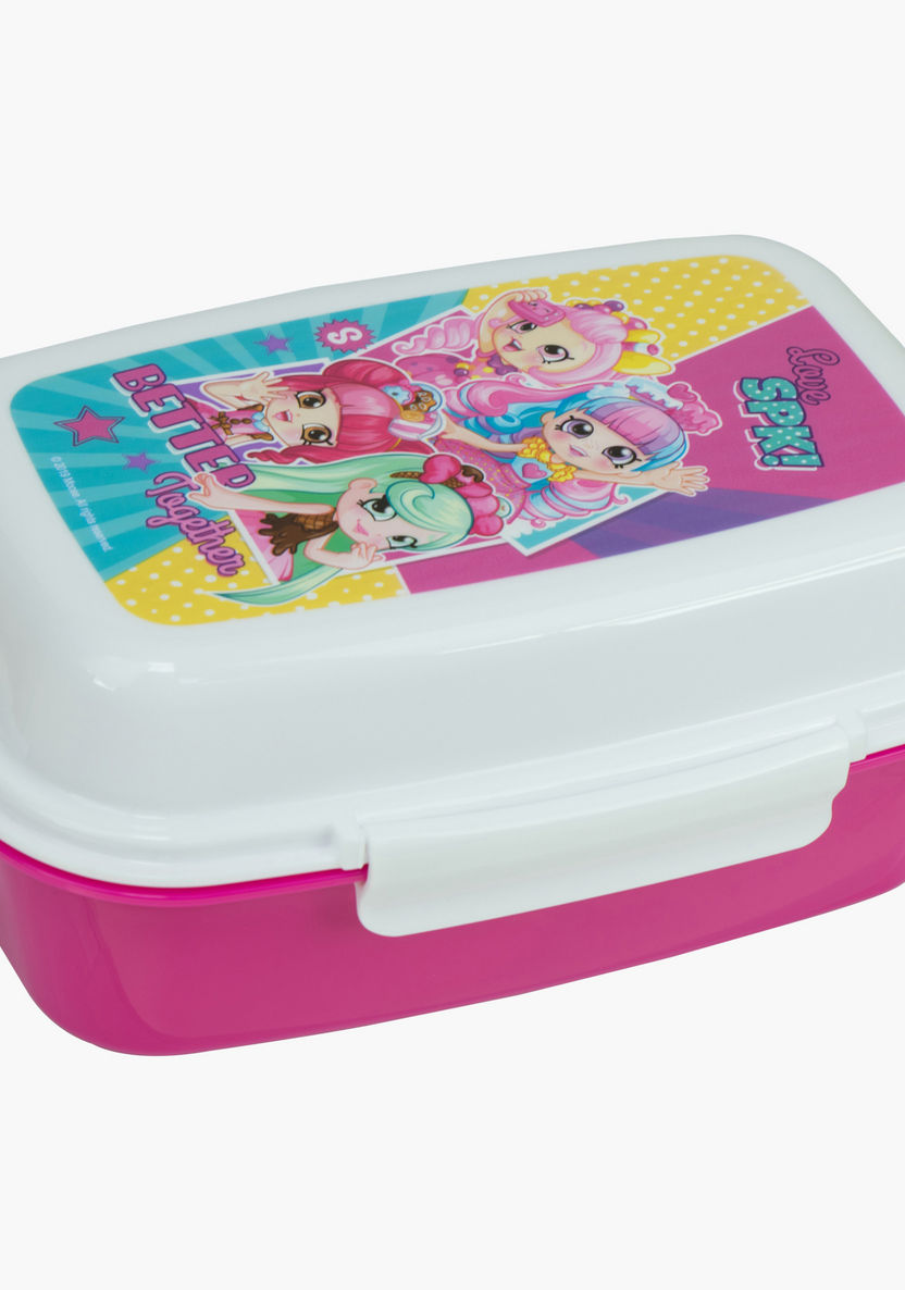Moose Shopkins Printed Lunchbox with Clip Closures-Lunch Boxes-image-0