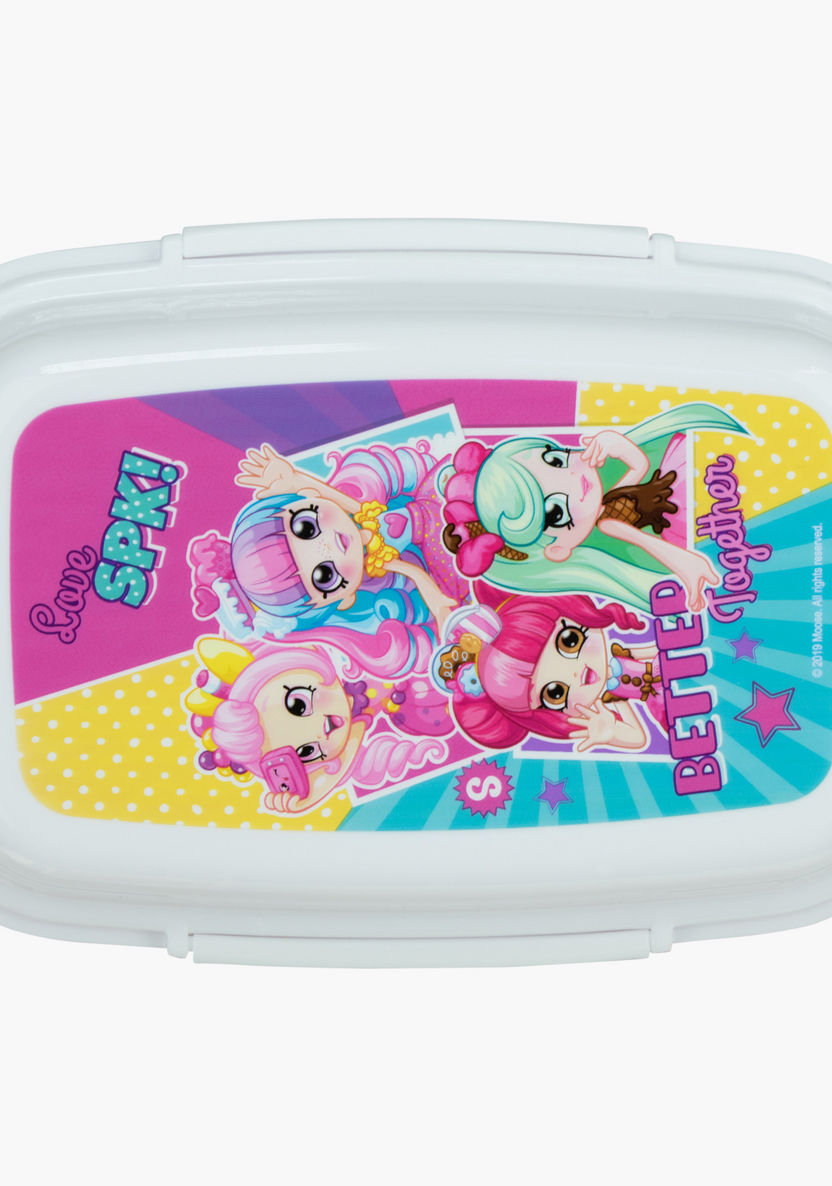 Moose Shopkins Printed Lunchbox with Clip Closures-Lunch Boxes-image-1