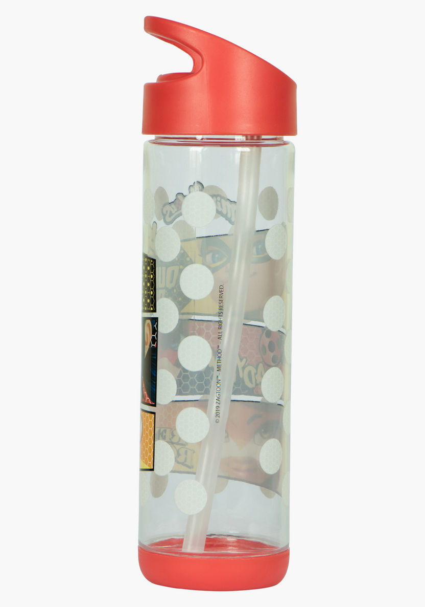 Miraculous: Tales of Ladybug & Cat Noir Printed Water Bottle - 500 ml-Water Bottles-image-2