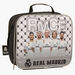 Real Madrid Printed Lunch Bag with Zip Closure and Adjustable Strap-Lunch Bags-thumbnail-0