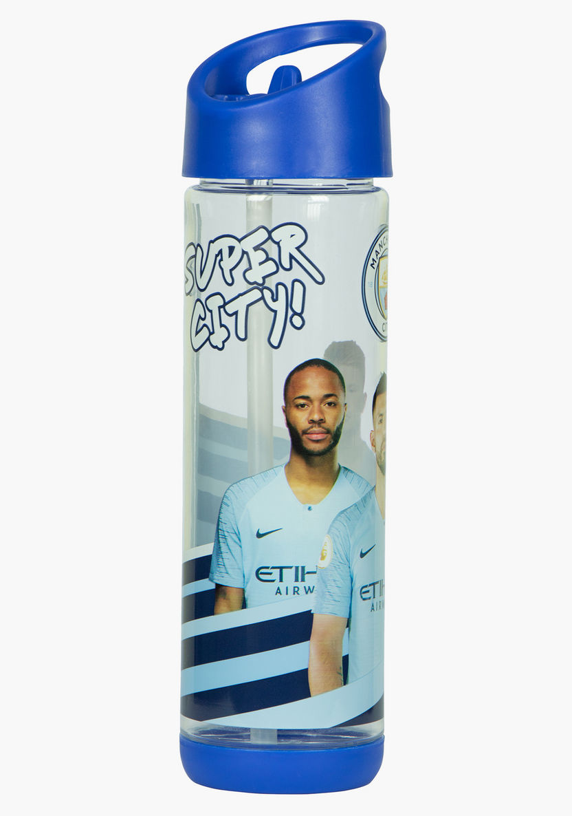 Manchester City Printed Water Bottle - 500 ml-Water Bottles-image-1