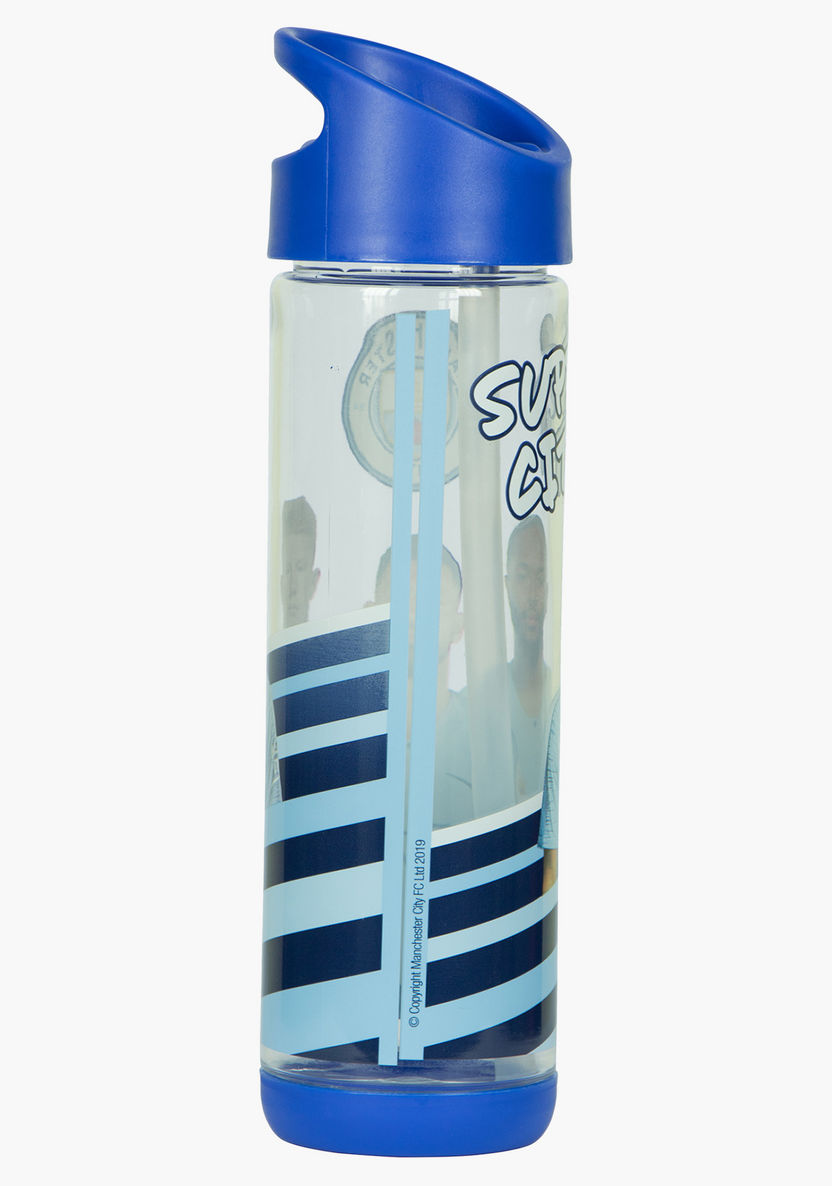 Manchester City Printed Water Bottle - 500 ml-Water Bottles-image-2