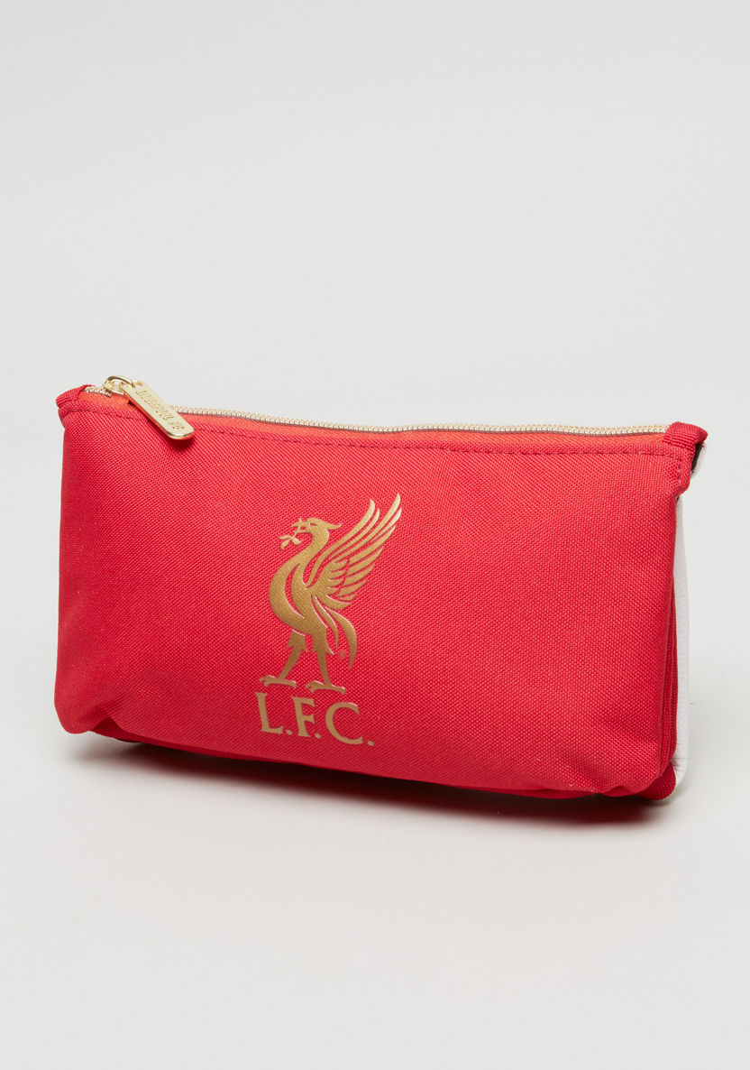 Liverpool Football Club Printed Double Compartment Pencil Case-Pencil Cases-image-1