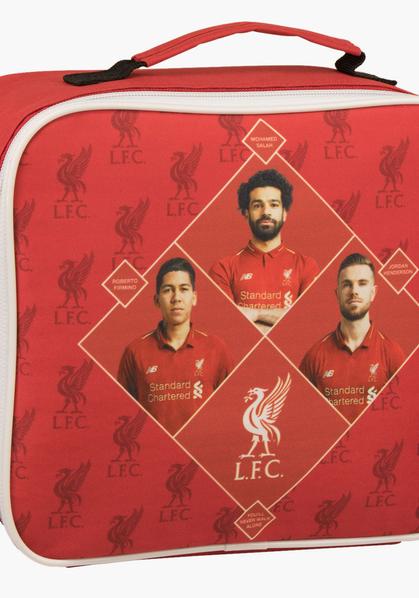 Liverpool Football Club Printed Lunch Bag with Zip Closure-Lunch Bags-image-0