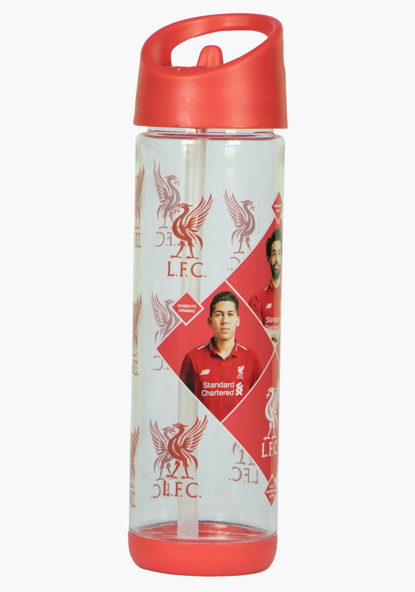 Liverpool Football Club Printed Water Bottle with Handle - 500 ml-Water Bottles-image-1