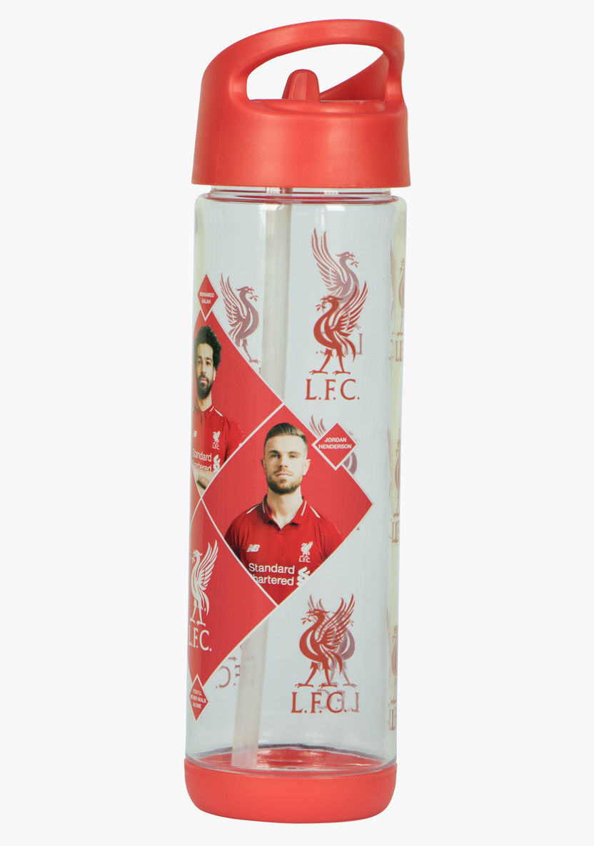 Liverpool Football Club Printed Water Bottle with Handle - 500 ml-Water Bottles-image-3