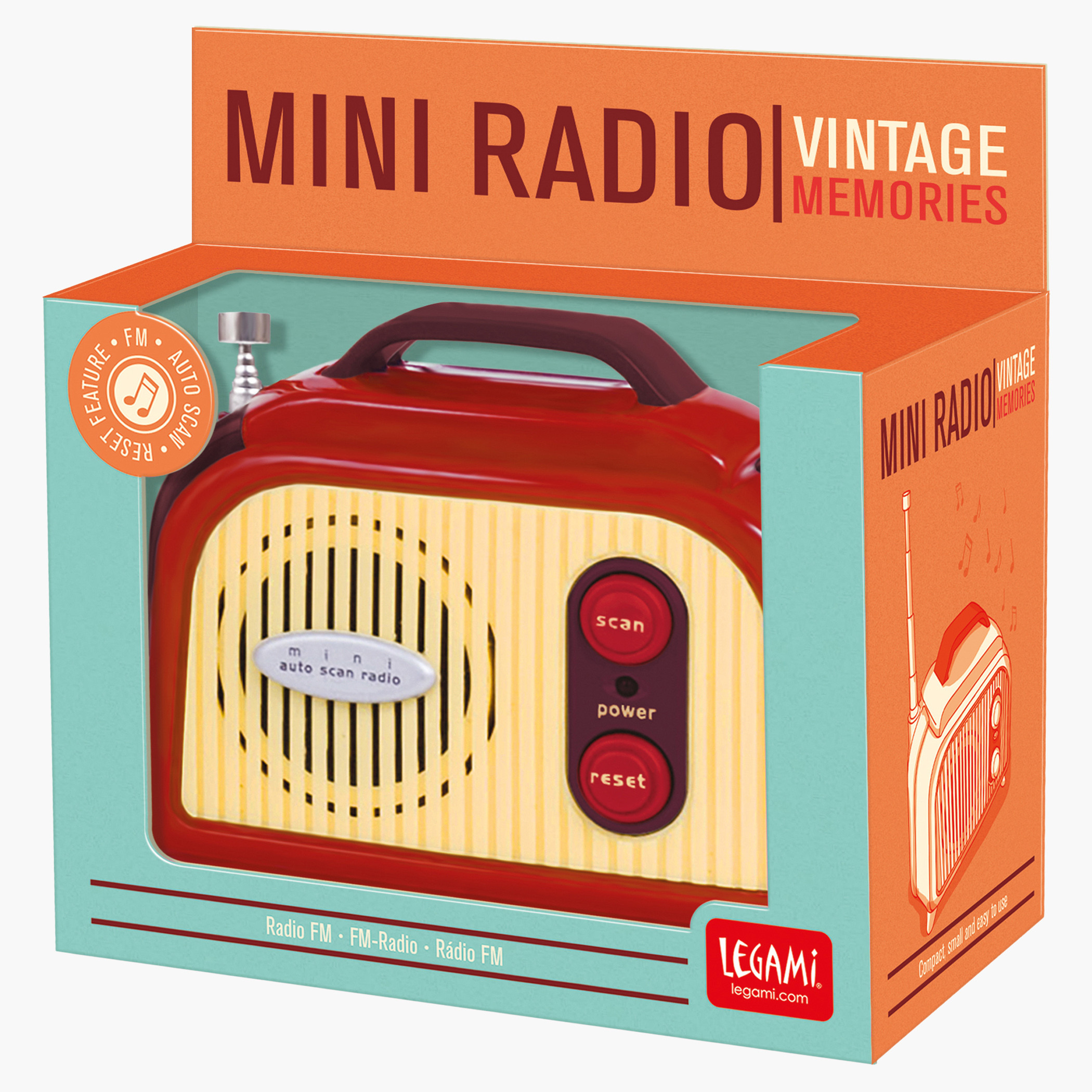 Legami Mini Vintage Radio FM-toys-collectibles-image-1