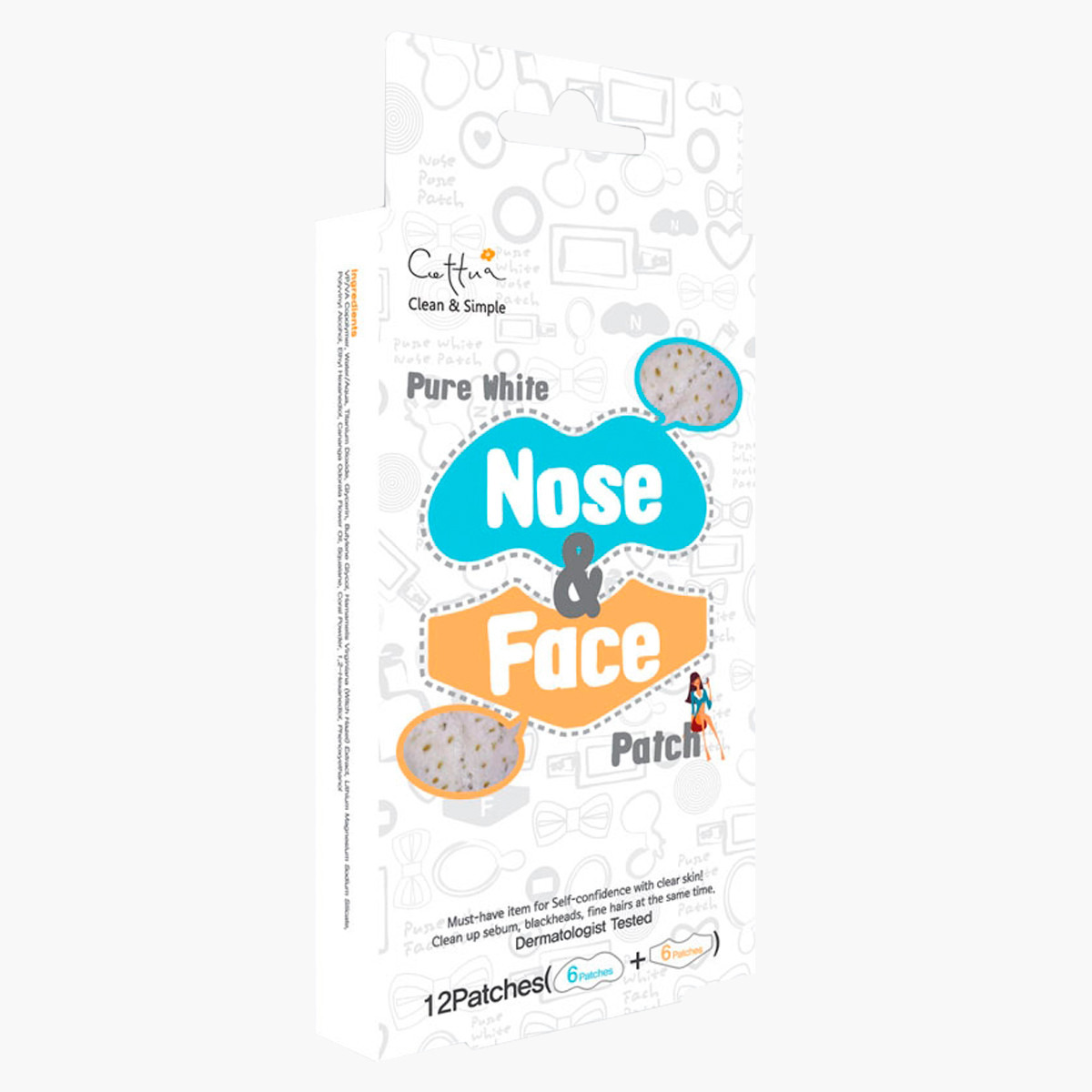 Cettua Clean & Simple Nose and Face Strips-beautyandpersonalcare-skin-masks-masksandpeels-image-1