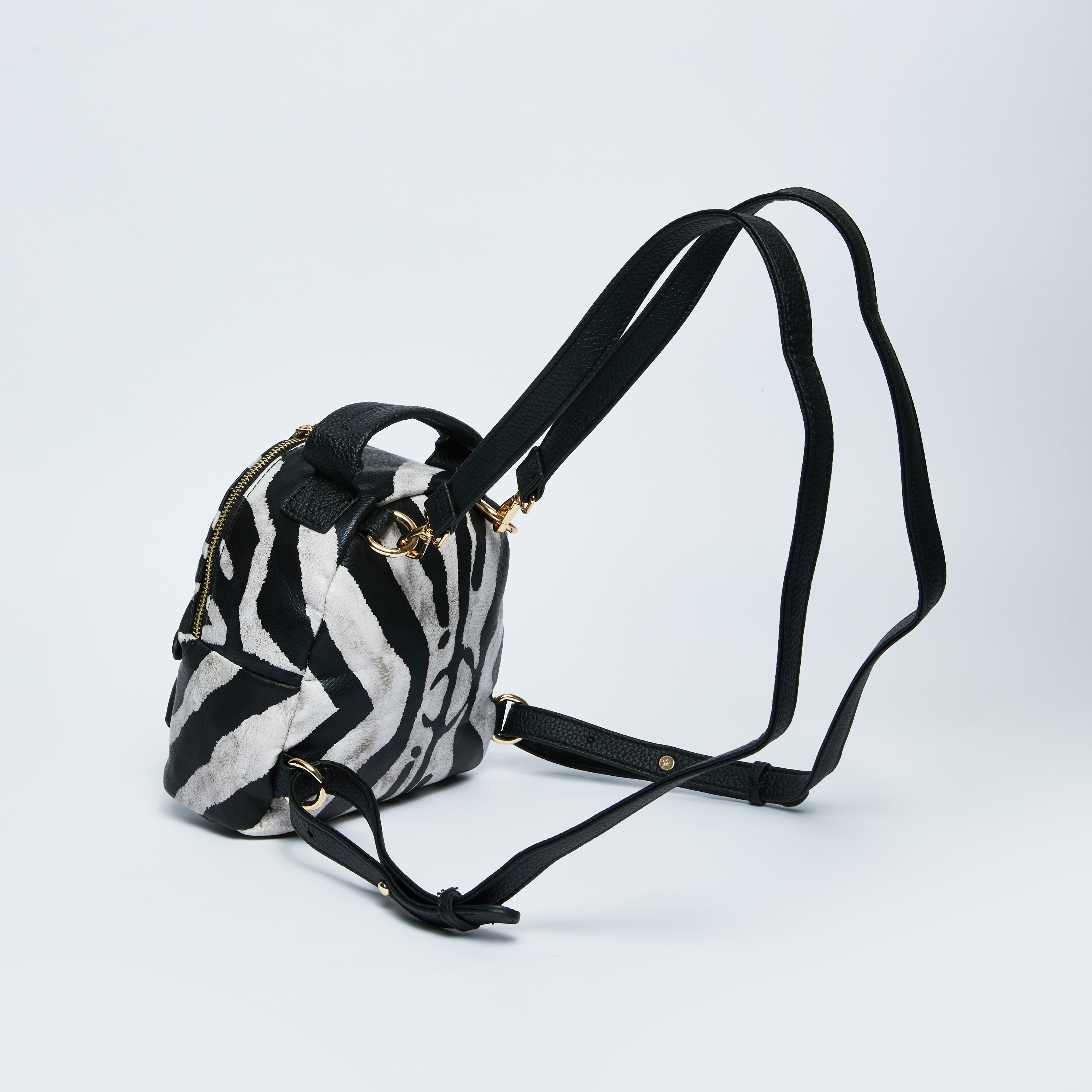حقيبة ظهر صغيرة بمقبض علوي وحمّالات كتف قابلة للتعديل وطبعات-women-bagsandwallets-handbags-image-3