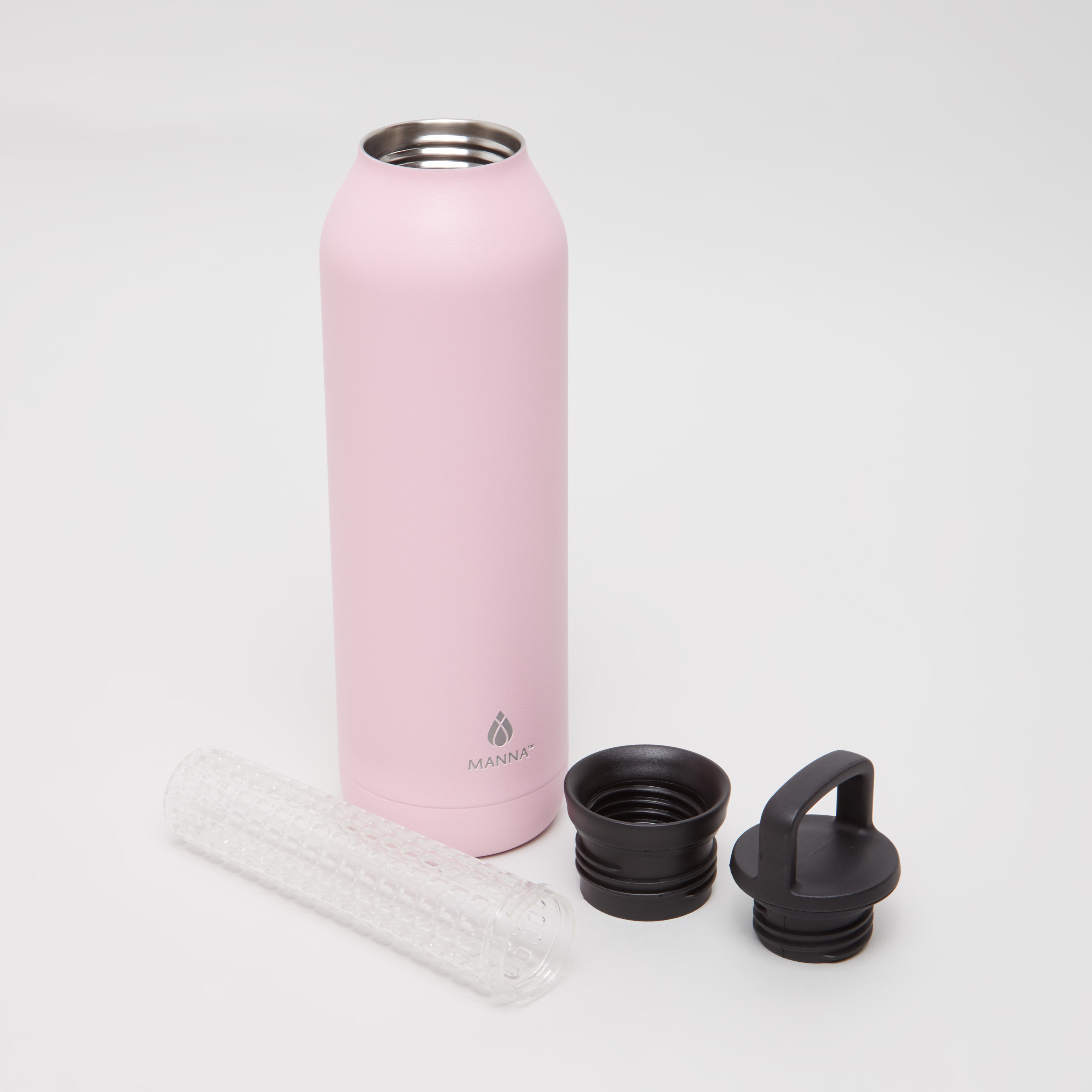قارورة مياه ستانلس ستيل سادة مع إنفيوزر من مانا - 19 أونصة-school-waterbottles-image-2