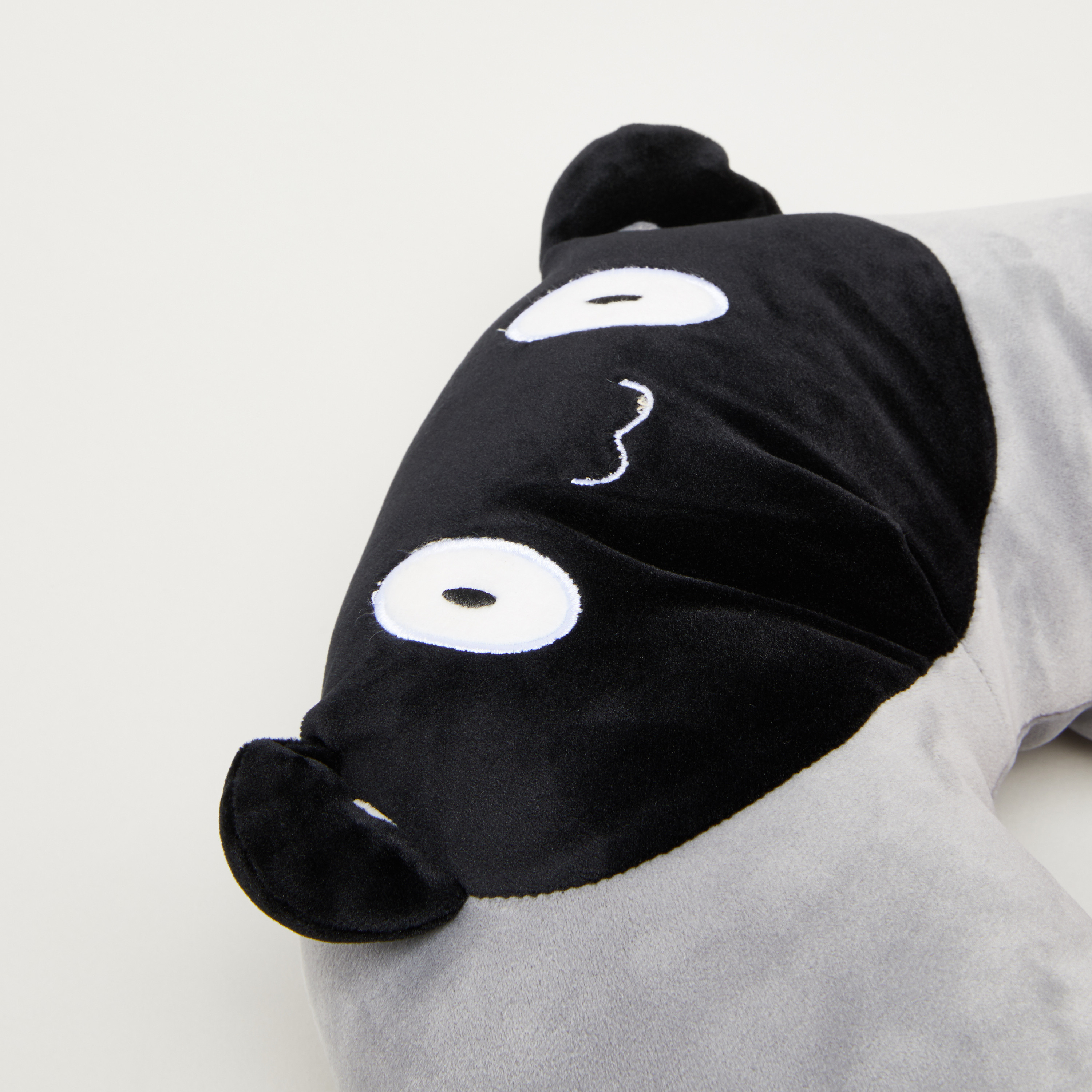 Panda shop face pillow