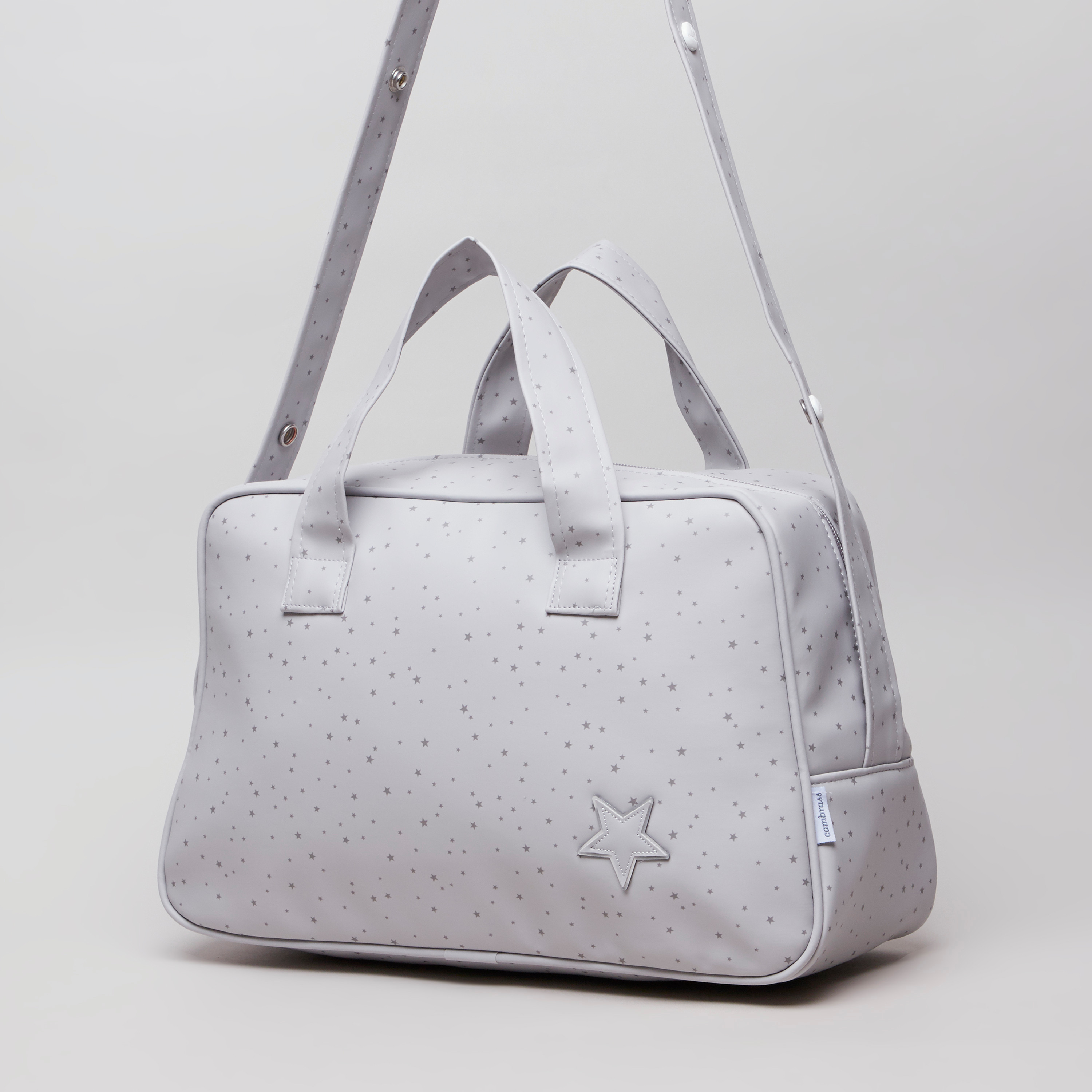 Cambrass Printed Diaper Bag with Zip Closure-baby-gear-diaperbags-image-2