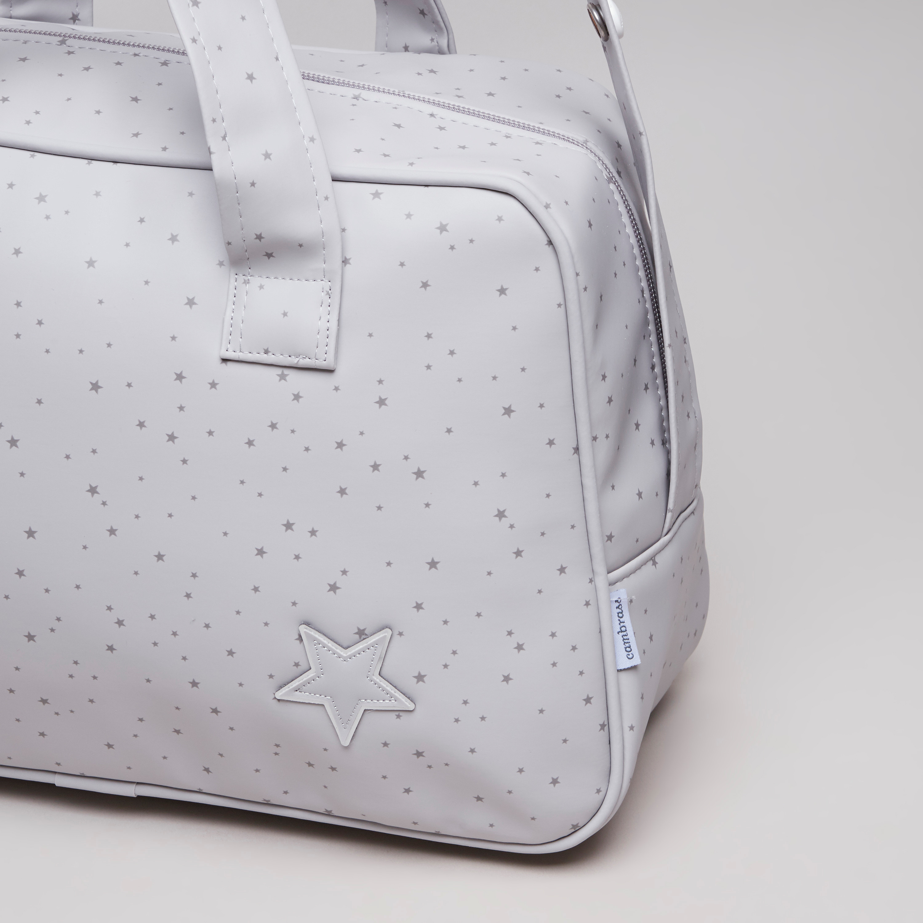 Cambrass Printed Diaper Bag with Zip Closure-baby-gear-diaperbags-image-3