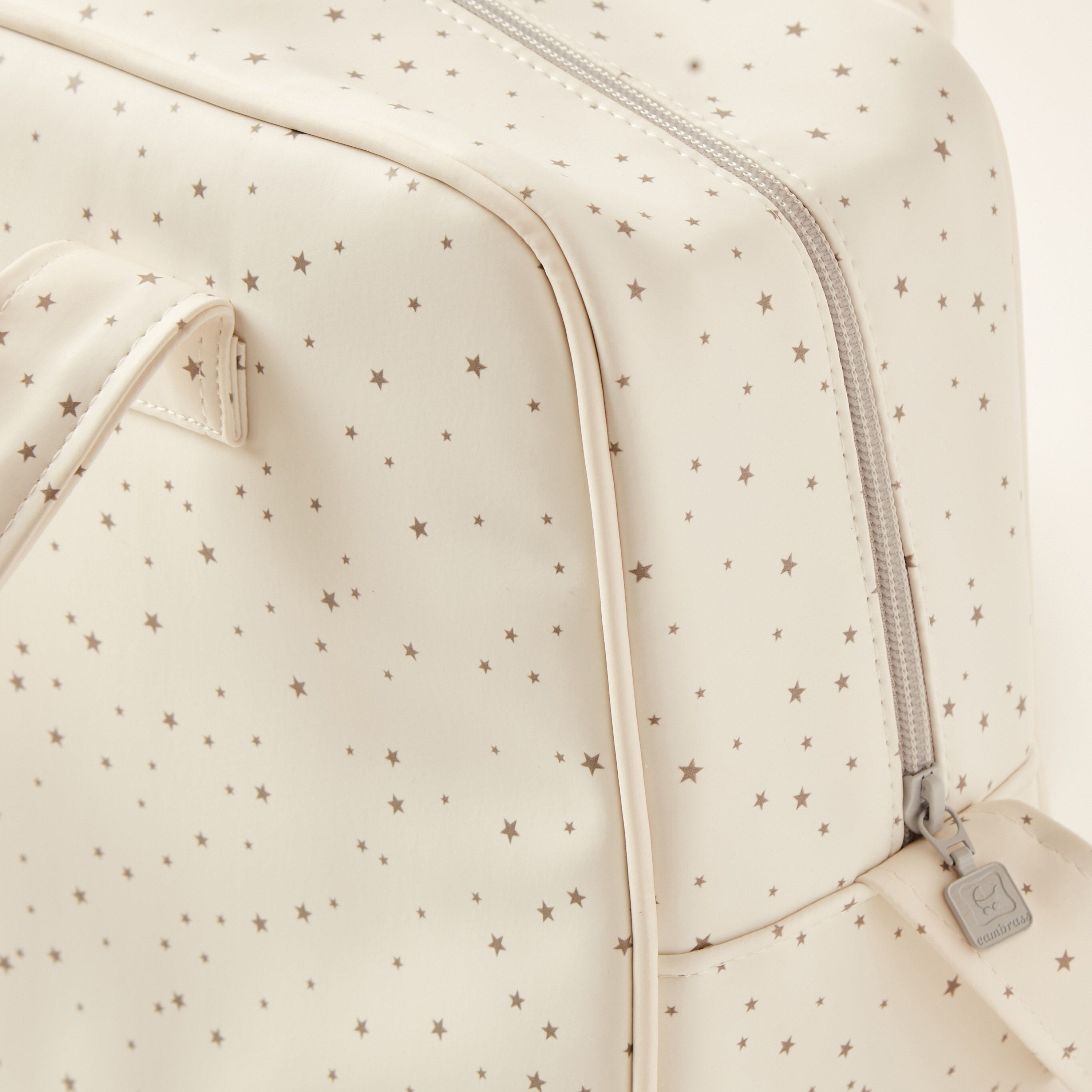 Cambrass Printed Bag with Twin Handles and Zip Closure-baby-gear-diaperbags-image-4