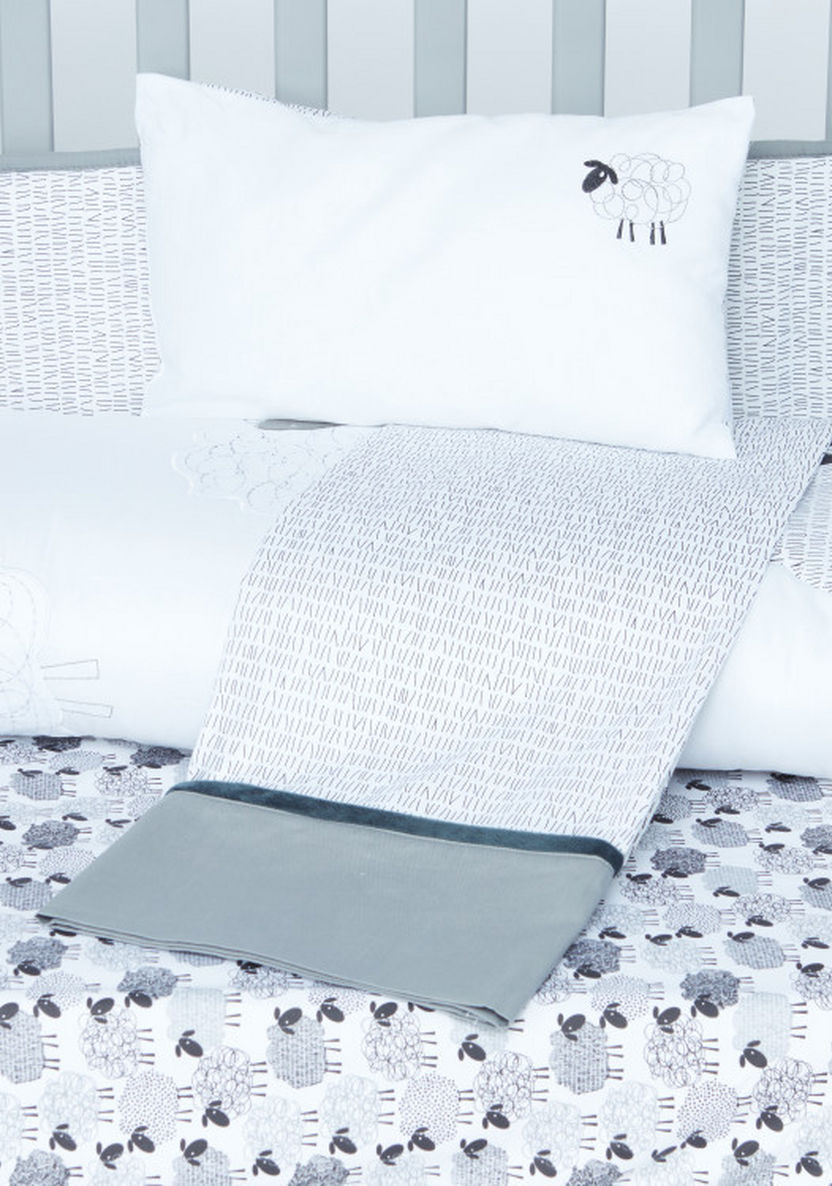 Juniors Sheep Printed 5-Piece Comforter Set-Baby Bedding-image-2