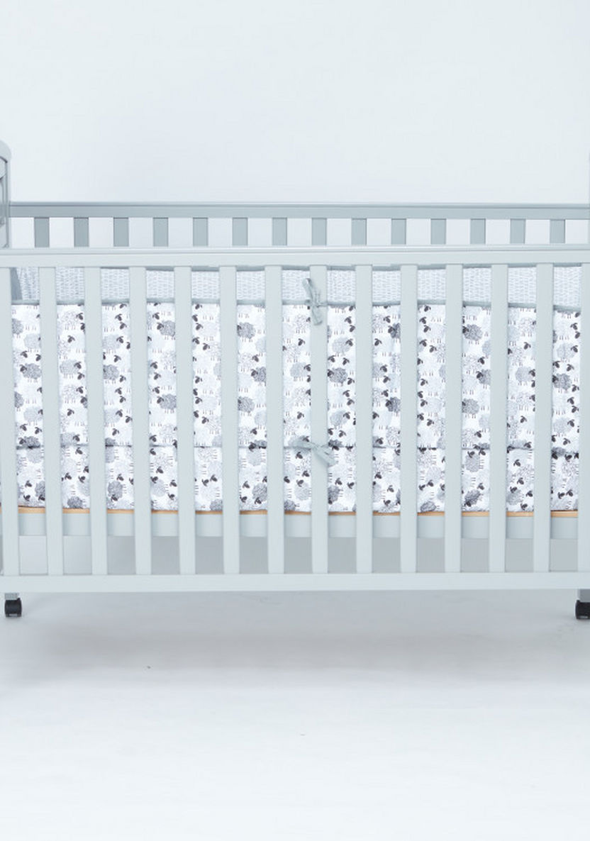 Juniors Sheep Printed 5-Piece Comforter Set-Baby Bedding-image-3