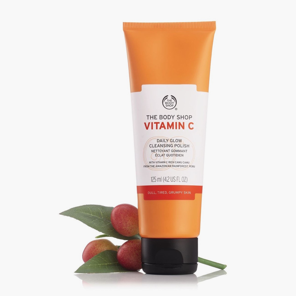 The Body Shop Vitamin C Facial Daily Glow Cleansing Polish - 125 ml-beautyandpersonalcare-skin-cleansers-facewashandcleansers-image-2
