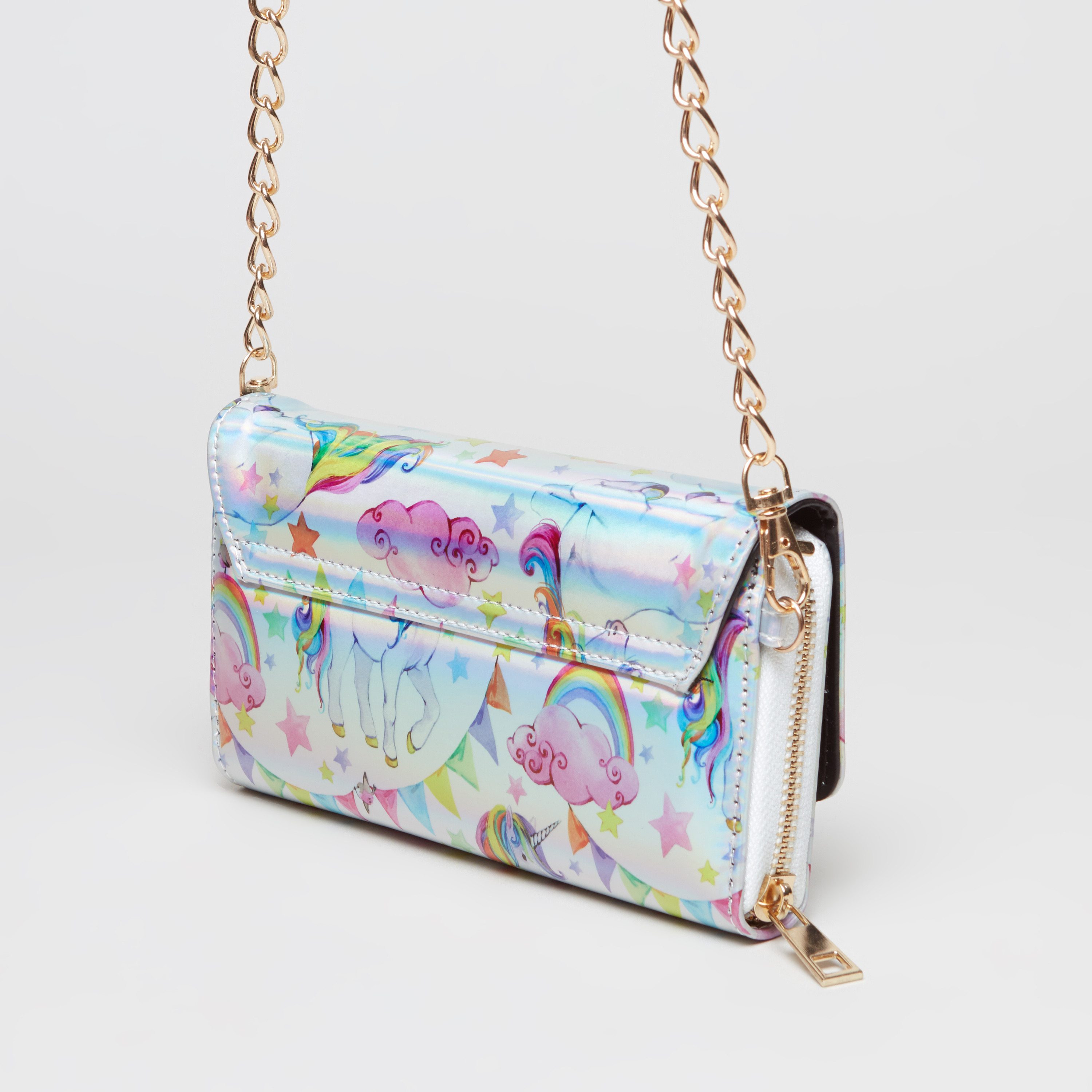 Charmz Floral Printed Satchel Bag with Zip Closure-girls-accessories-bags-image-2