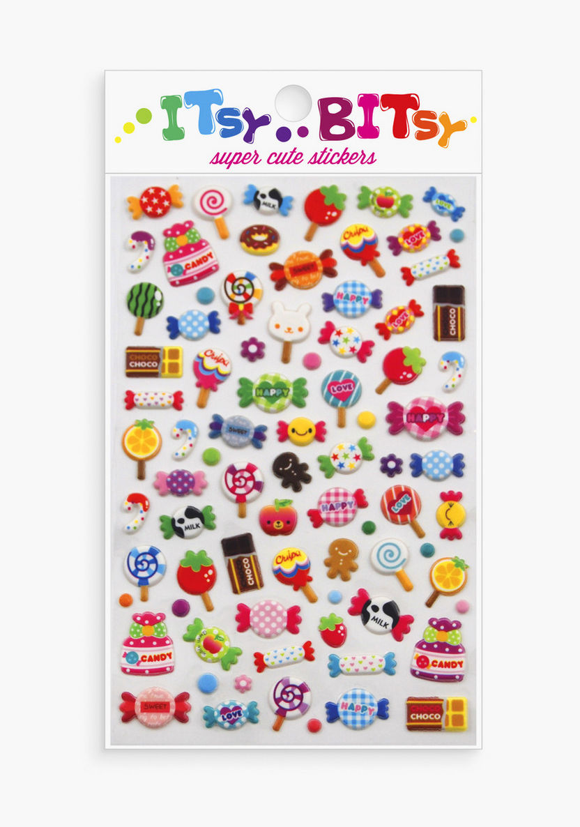 Ooly Candy Time Printed Sticker Sheet-Accessories-image-0