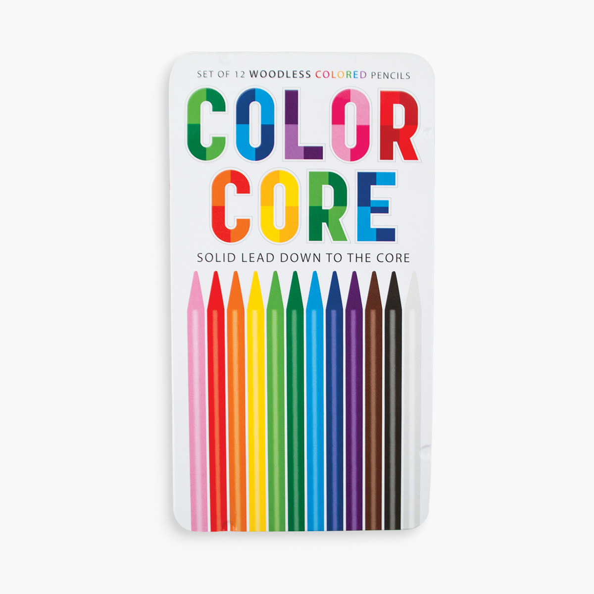 طقم أقلام تلوين بدون خشب من أولى كور - 12 قطعة-school-stationery-pensandpencils-image-1