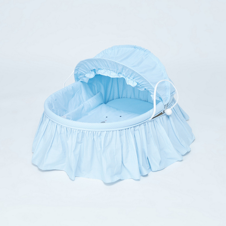 Cambrass Moses Baby Bassinet with Frill Detail