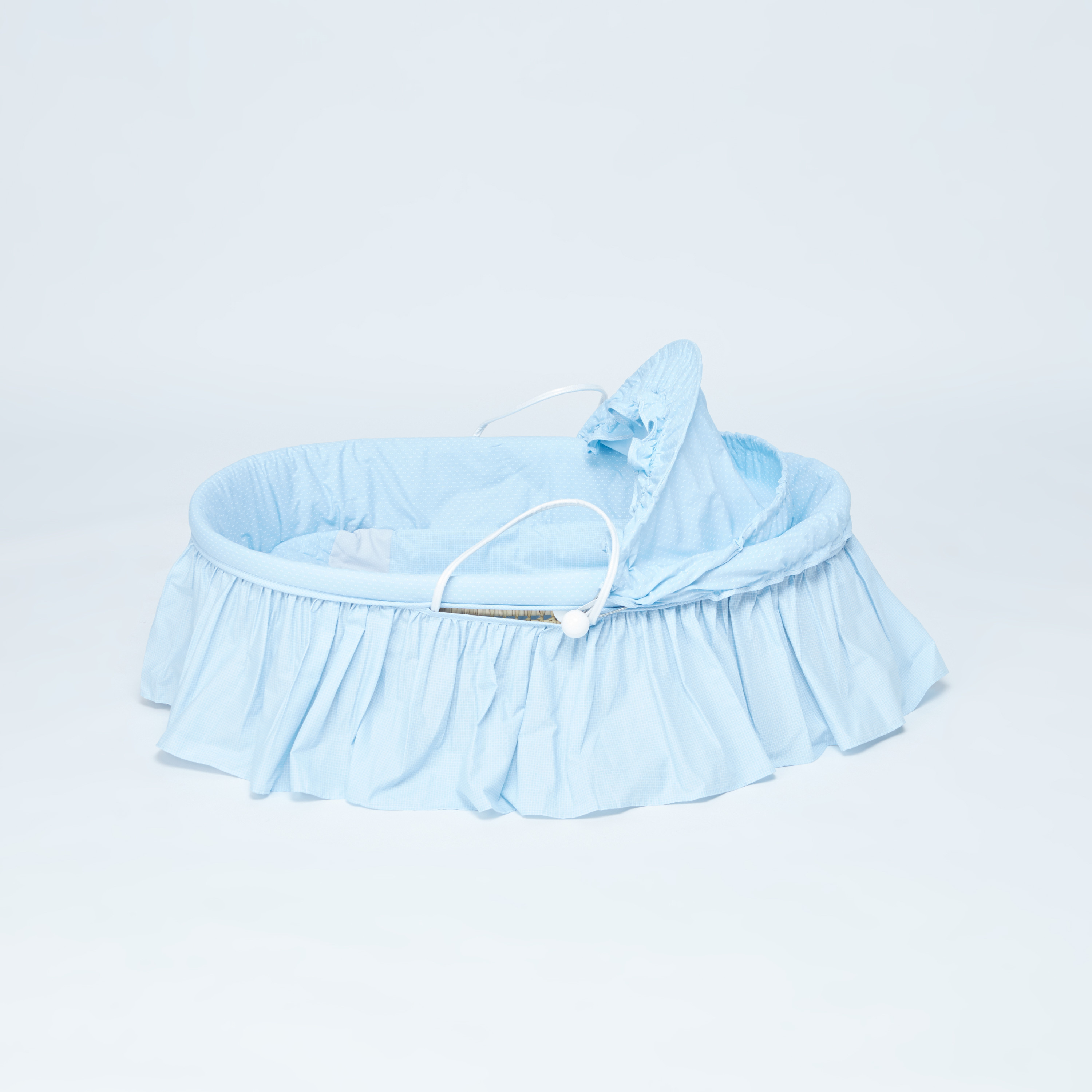 Cambrass Moses Baby Bassinet with Frill Detail-baby-nursery-furniture-cribsandbeds-bassinets-image-2