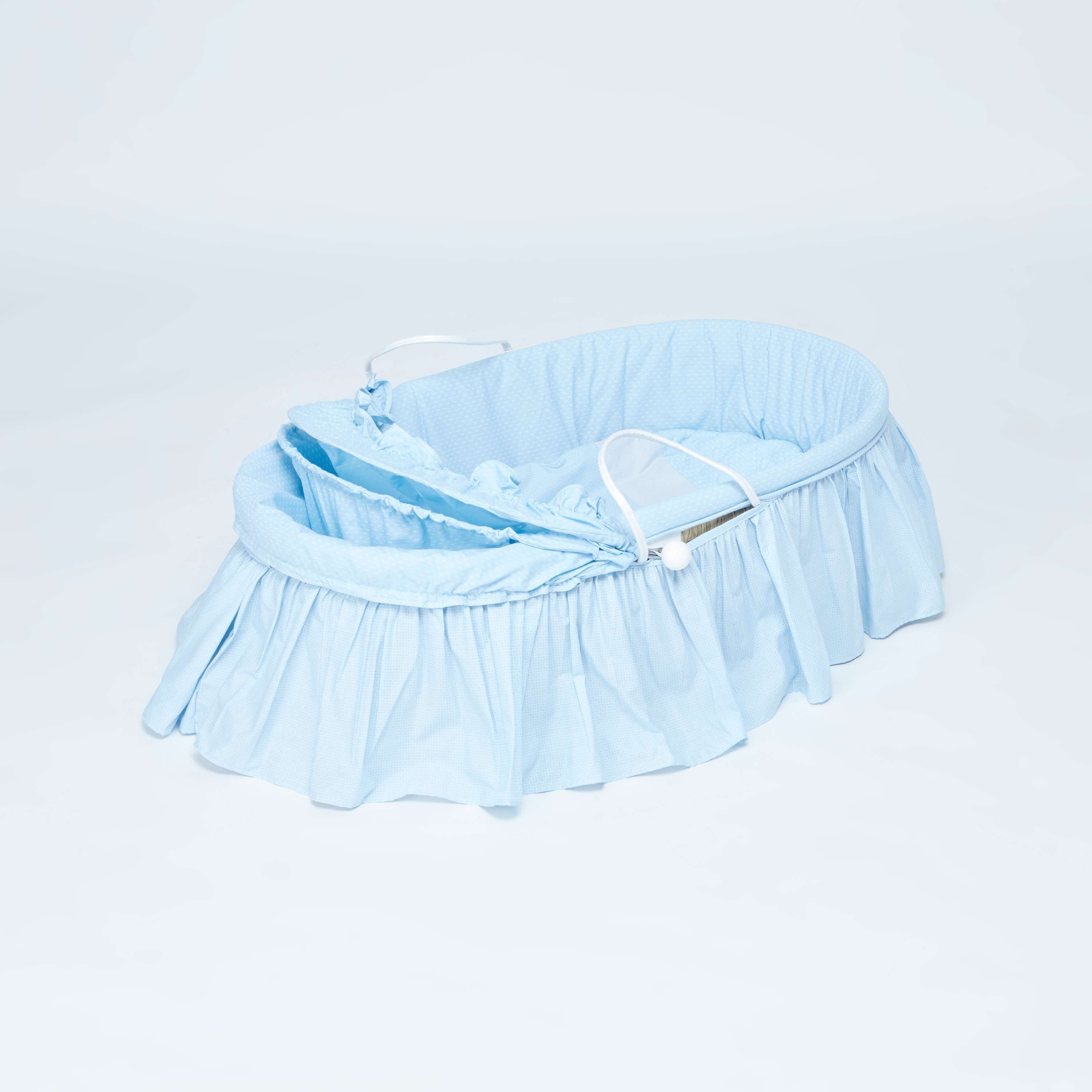 Cambrass Moses Baby Bassinet with Frill Detail-baby-nursery-furniture-cribsandbeds-bassinets-image-4