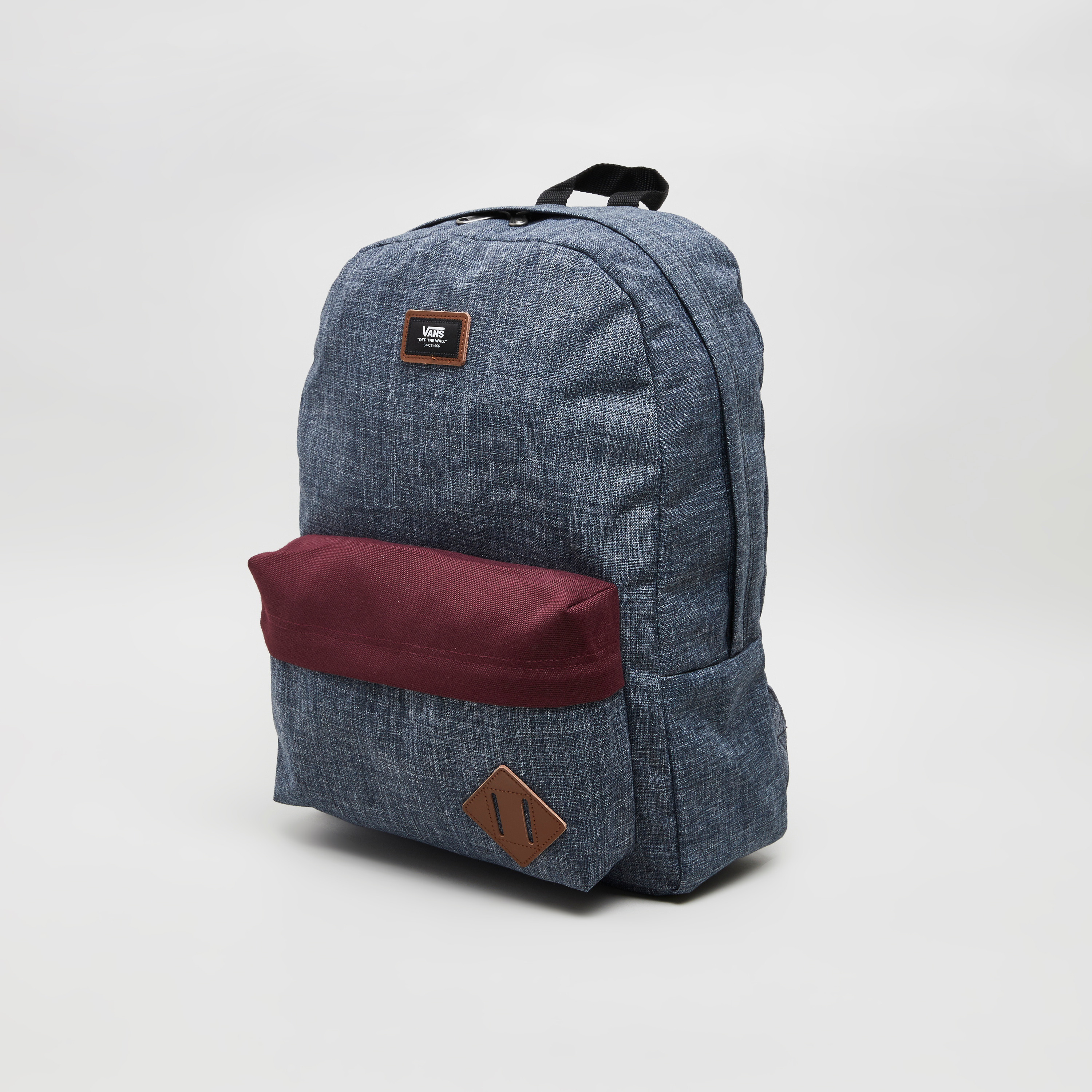 Vans Calico Denim Patch Mini Backpack School Bag - Walmart.com
