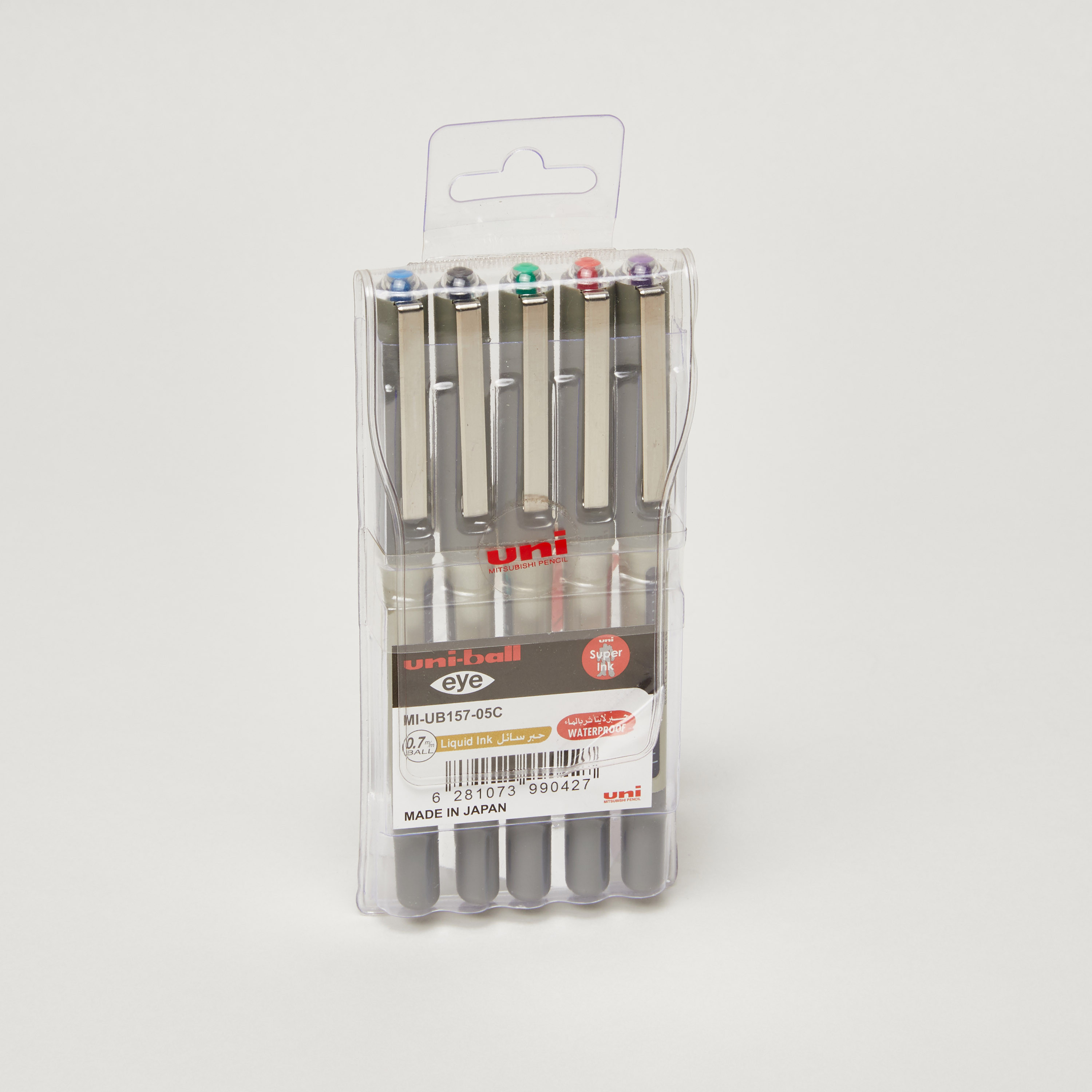 Assorted Uni-Ball Fine Pen - Set of 5-school-stationery-pensandpencils-image-1