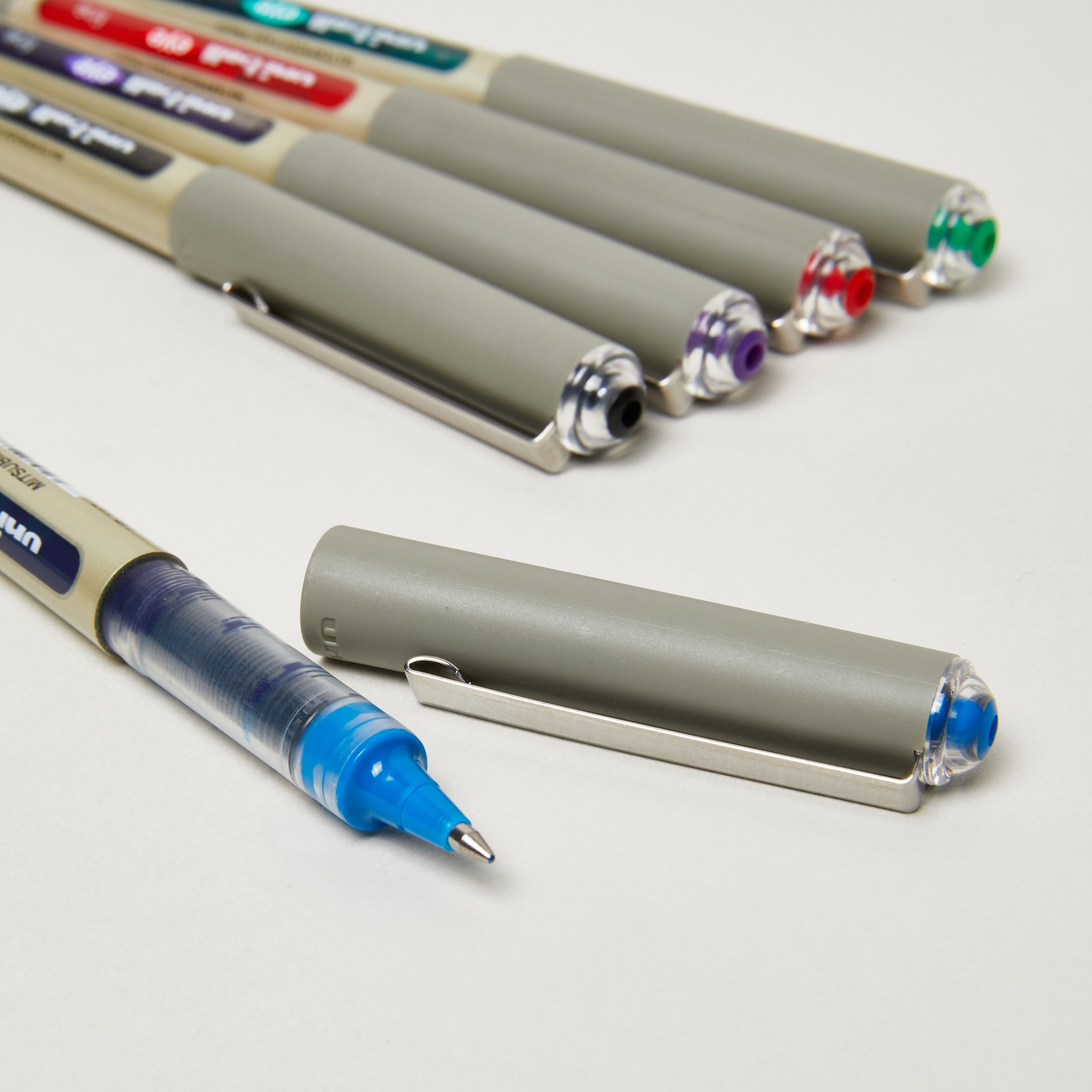 Assorted Uni-Ball Fine Pen - Set of 5-school-stationery-pensandpencils-image-3
