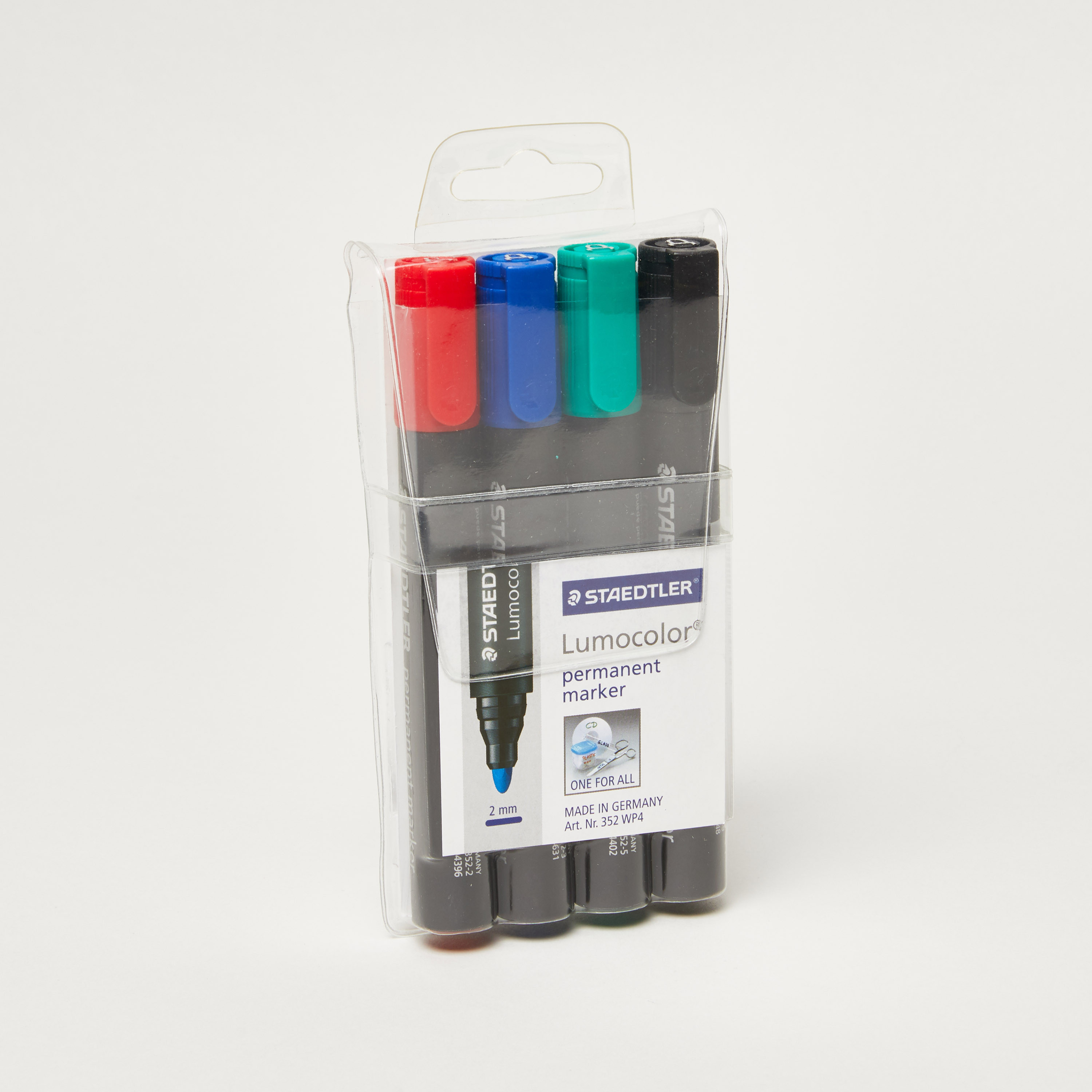 أقلام ماركر دائمة "ليموكولور" متعددة الألوان من ستيدلر -  طقم من أربع قطع-school-stationery-pensandpencils-image-1