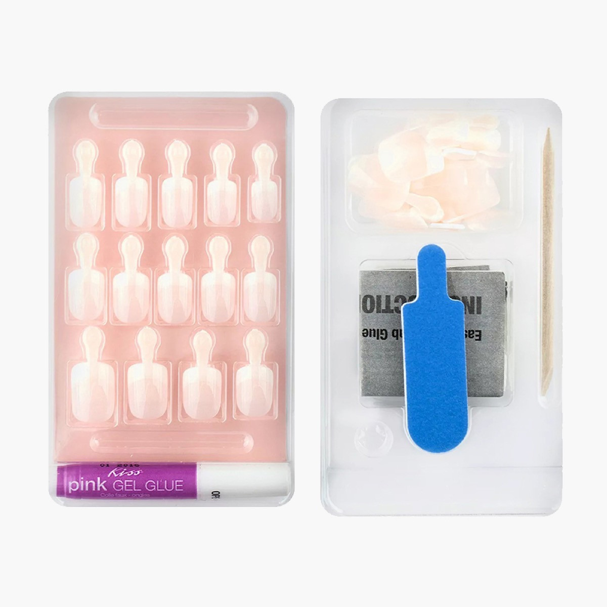 KISS Breathtaking Acrylic Nude French Nails - Set of 28-beautyandpersonalcare-giftsets-image-2
