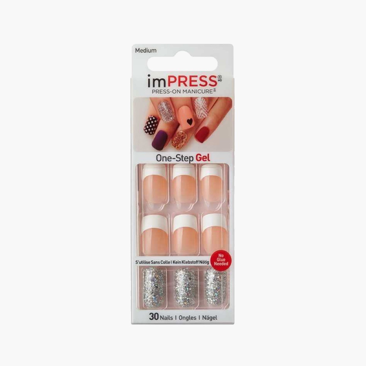 أظافر صناعية متوسطة الطول إمبرس فيكسيد آند فيشيوس من كيس-beautyandpersonalcare-makeup-nails-nailtools-image-1