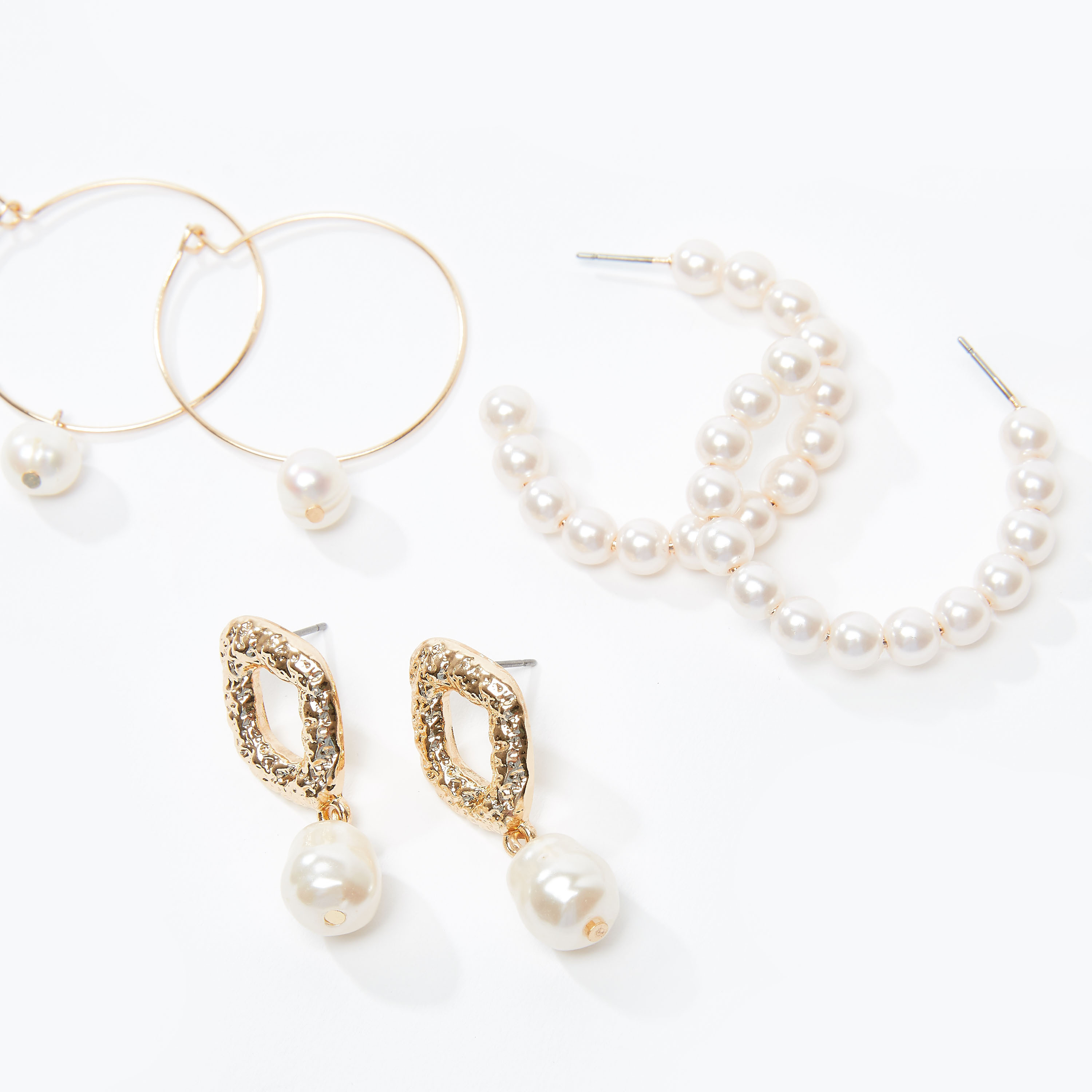 Set of 3 - Assorted Dangling Earrings-women-watchesandjewellery-jewellery-earrings-image-3