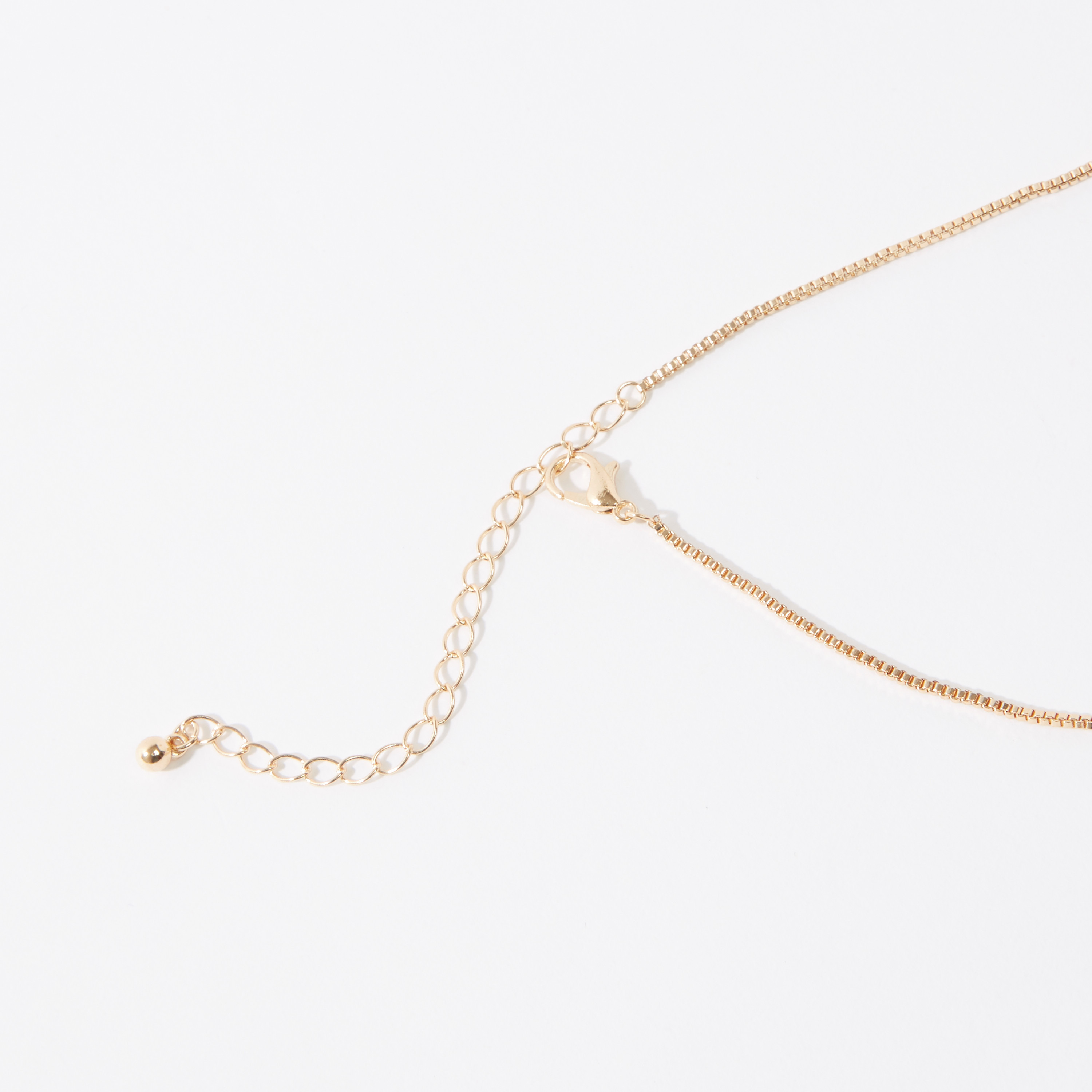 Metallic Alphabet N Pendant Necklace with Lobster Clasp-women-watchesandjewellery-jewellery-necklacesandpendants-image-3