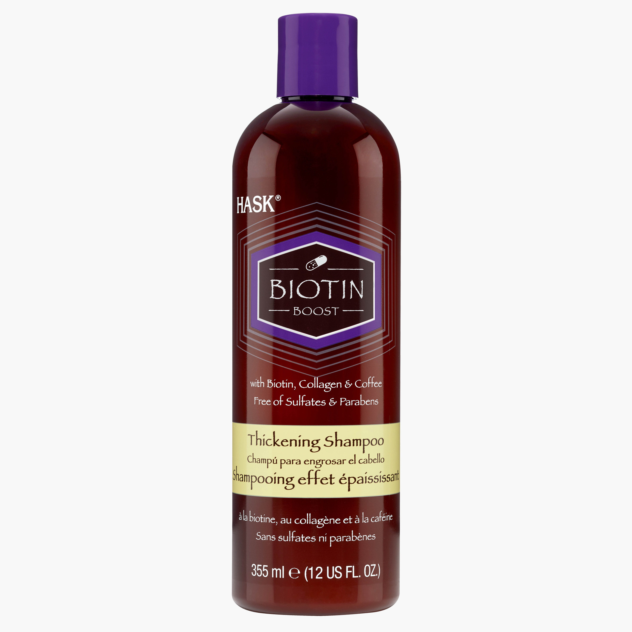 HASK Biotin Boost Thickening Shampoo - 355ml-beautyandpersonalcare-hair-haircare-shampoos-image-1