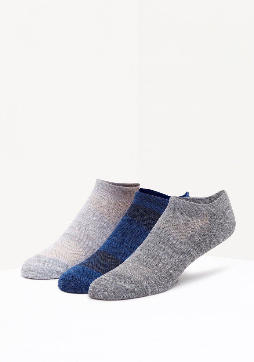 Skechers Men's Terry Invisible Sports Socks - S113887-462-Men%27s Socks-image-0