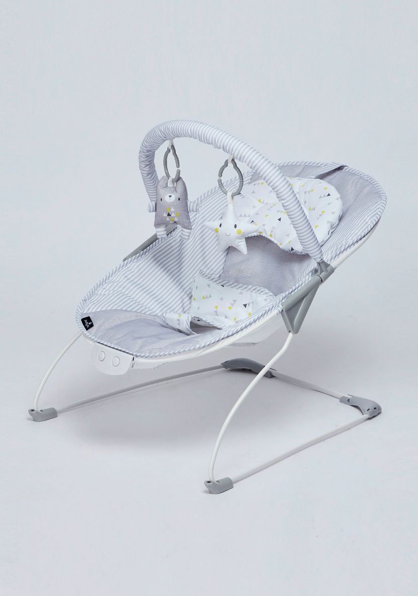Juniors Love N More Baby Bouncer with Removable Toy Bar-Infant Activity-image-0