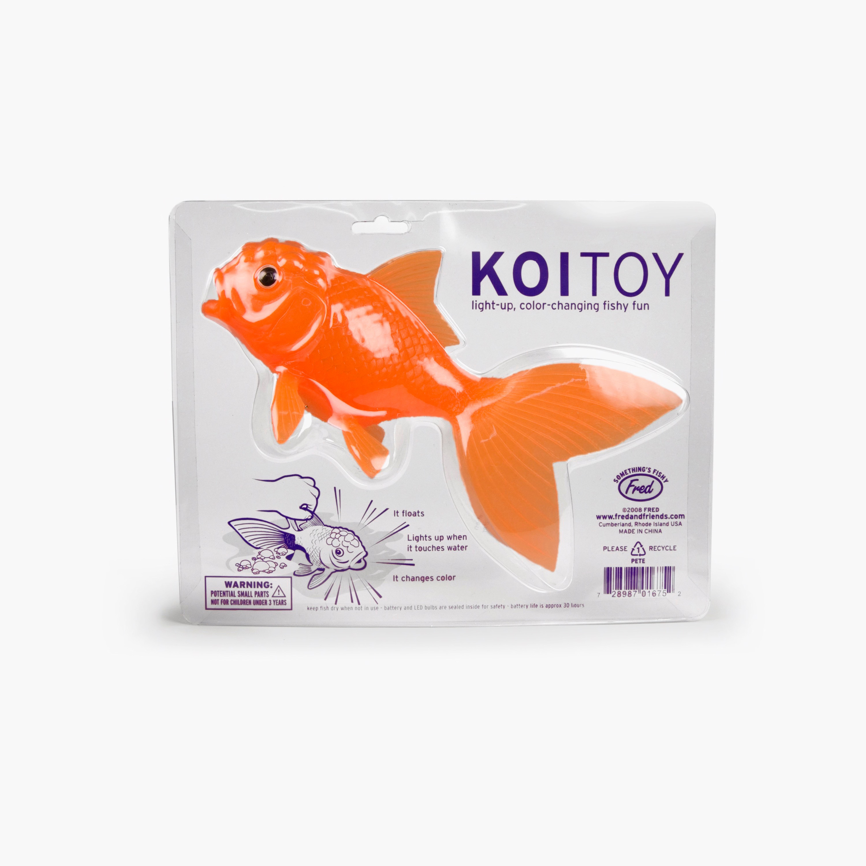 Fred Friends Light Up Koi Fish Toy