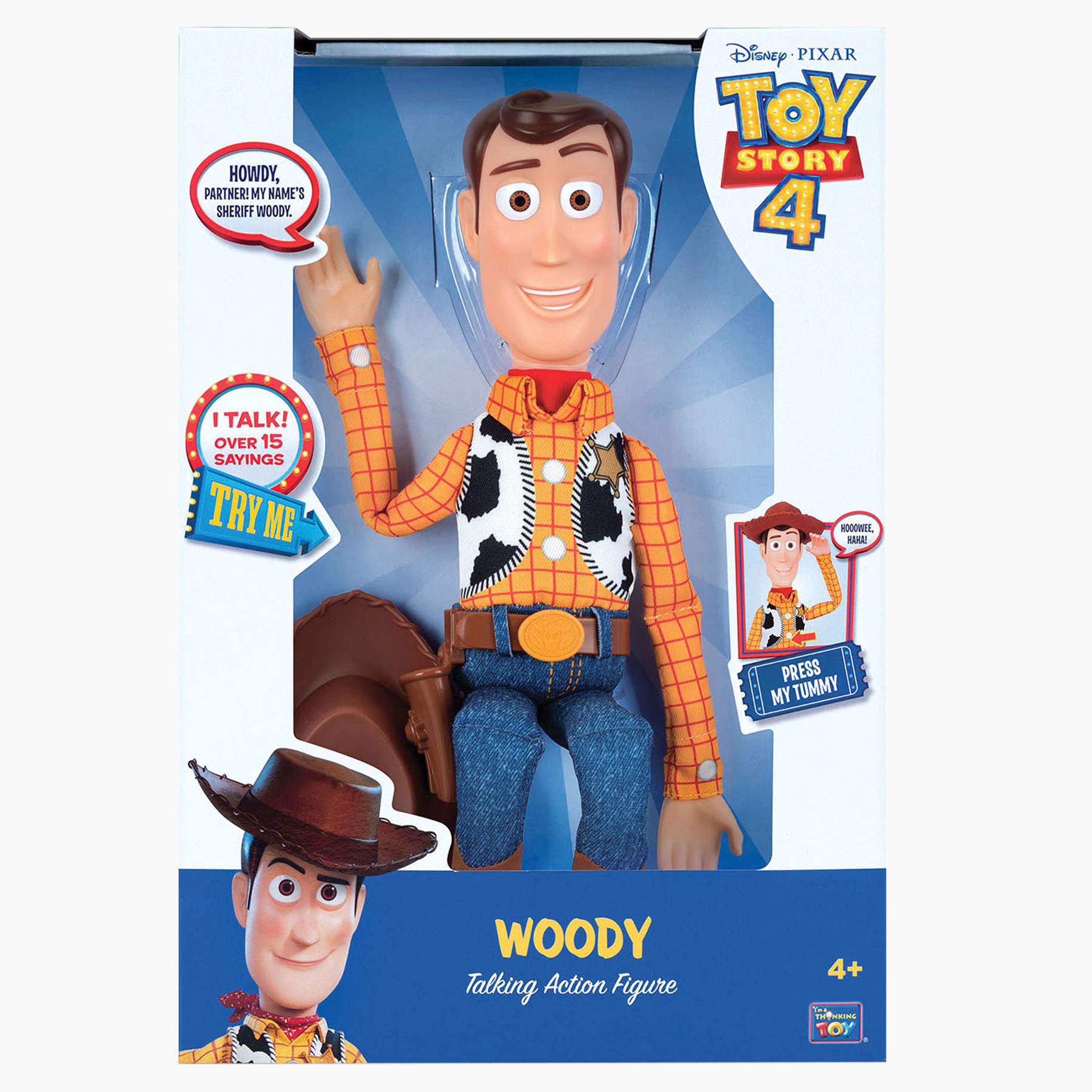 Toy Story Woody Talking Action Figure - 16 inches-toys-playfigures-actionfigures-image-1