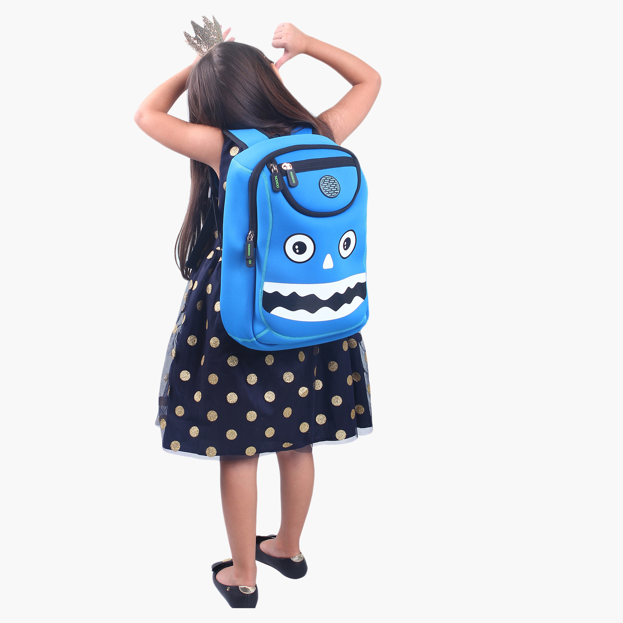 Buy Nohoo Monster Shaped Backpack Online Babyshop UAE