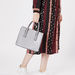 Bessie London Tote Bag with Embossed Design-Handbags-thumbnailMobile-1