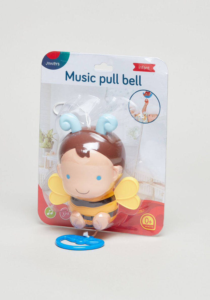 Juniors Bee Music Pull Bell Toy-Baby and Preschool-image-0