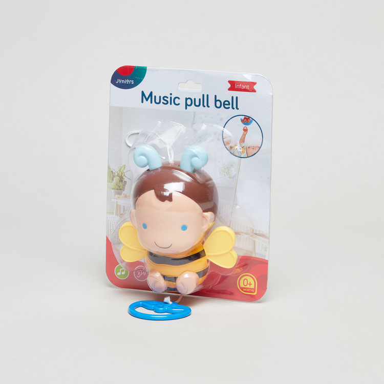 Juniors Bee Music Pull Bell Toy