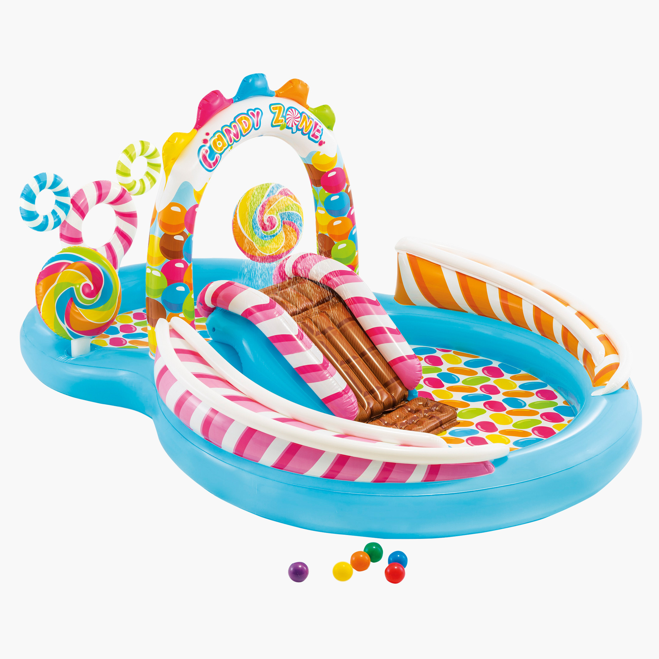 مركز لعب بتصميم حلوى من إنتكس-toys-outdoor-poolandbeach-floatsandboats-image-1