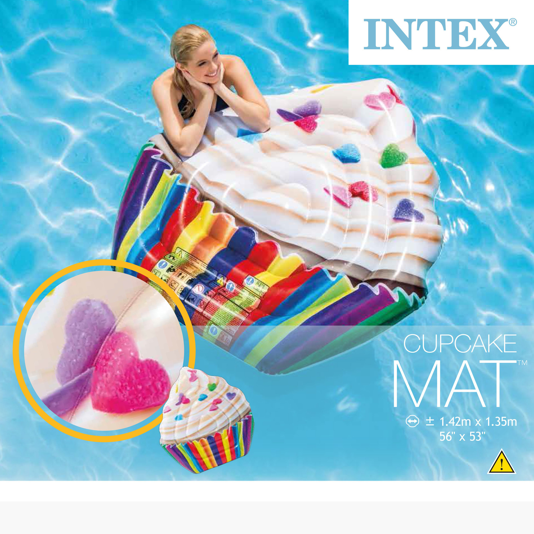 Intex store cupcake mat