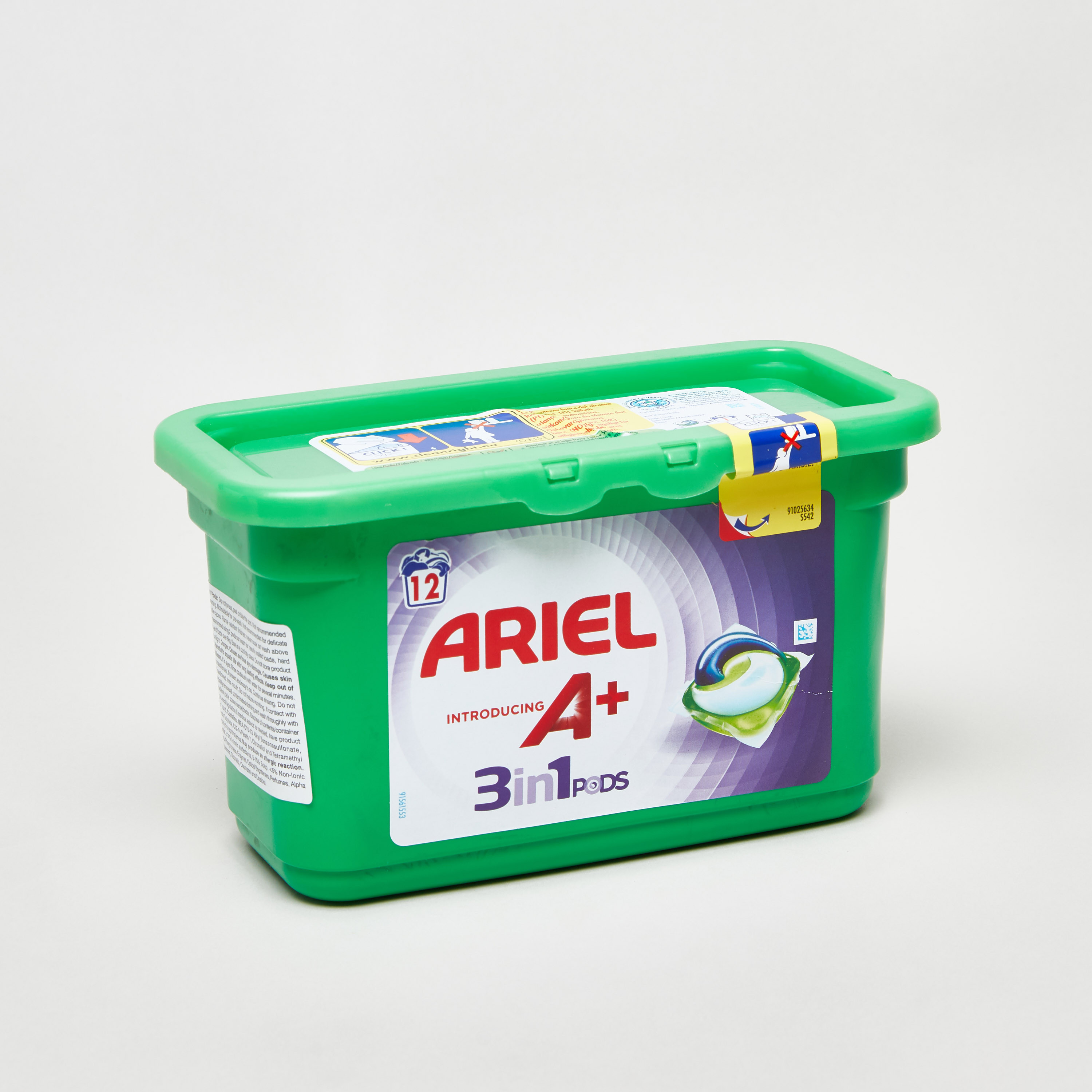 Ariel 3-in-1 Pods Detergent Capsules - Set of 12-baby-feeding-cleaningliquids-image-1