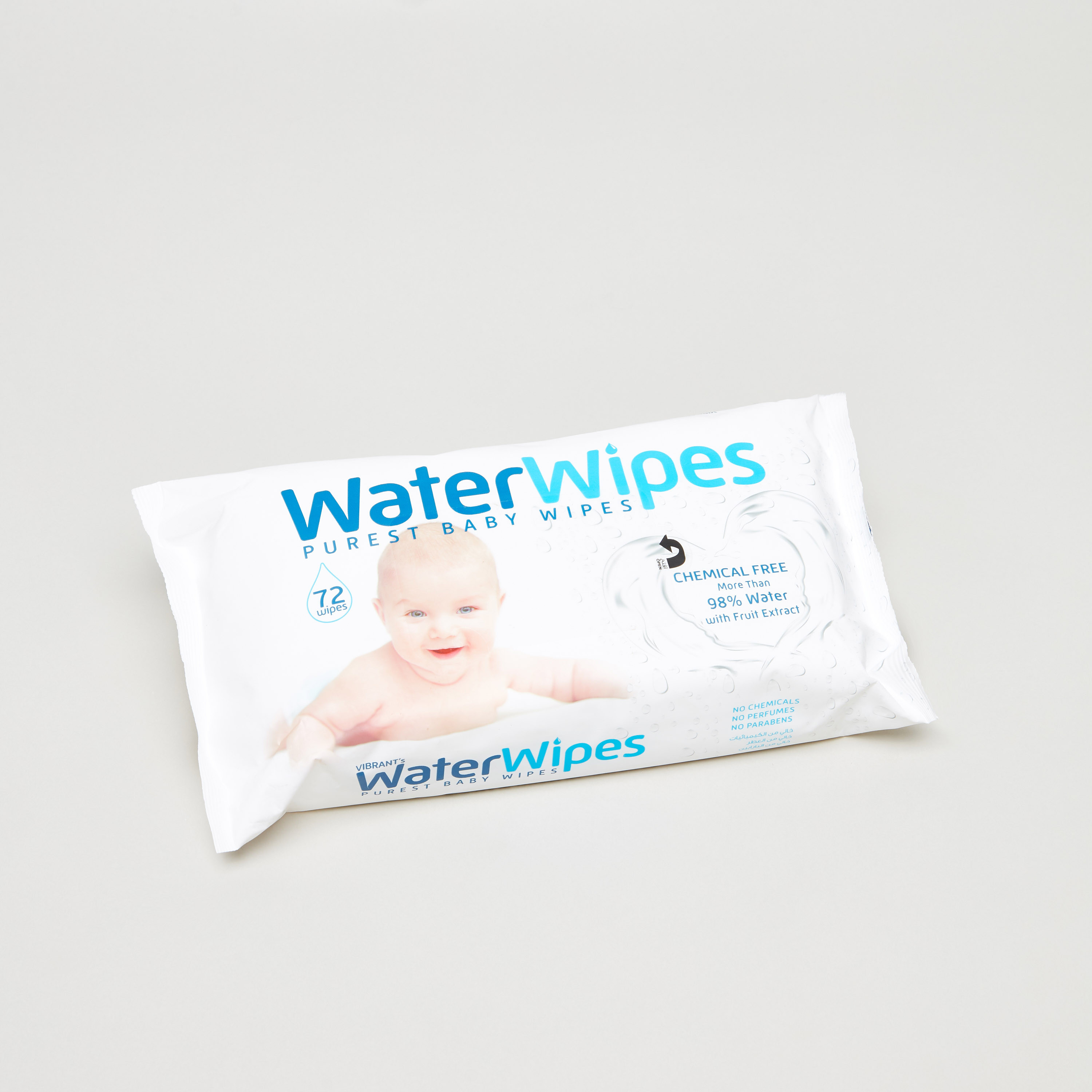 مناديل أطفال مبللة بالماء - 72 قطعة-promo_babyshop_exclude_voucher-image-1