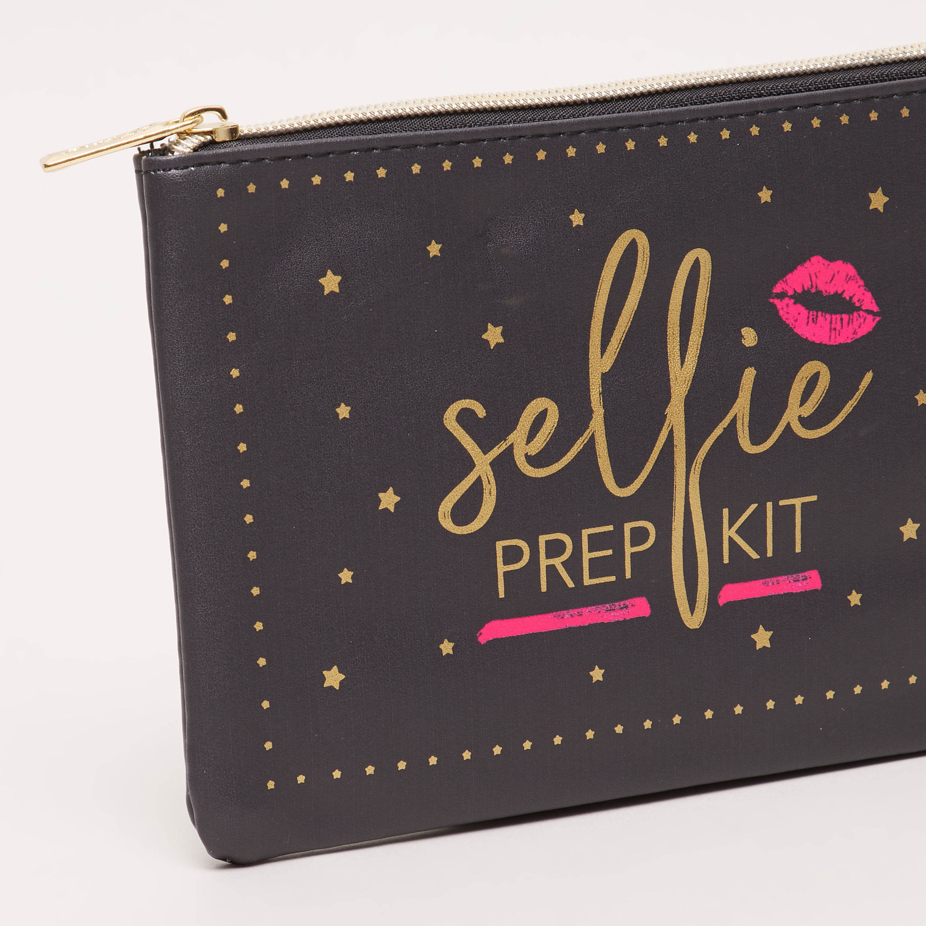 شنطة أدوات تجميل بطبعات سيلفي بريب كيت من جلام فام-beautyandpersonalcare-makeup-brushesandaccessories-makeuppouches-image-2